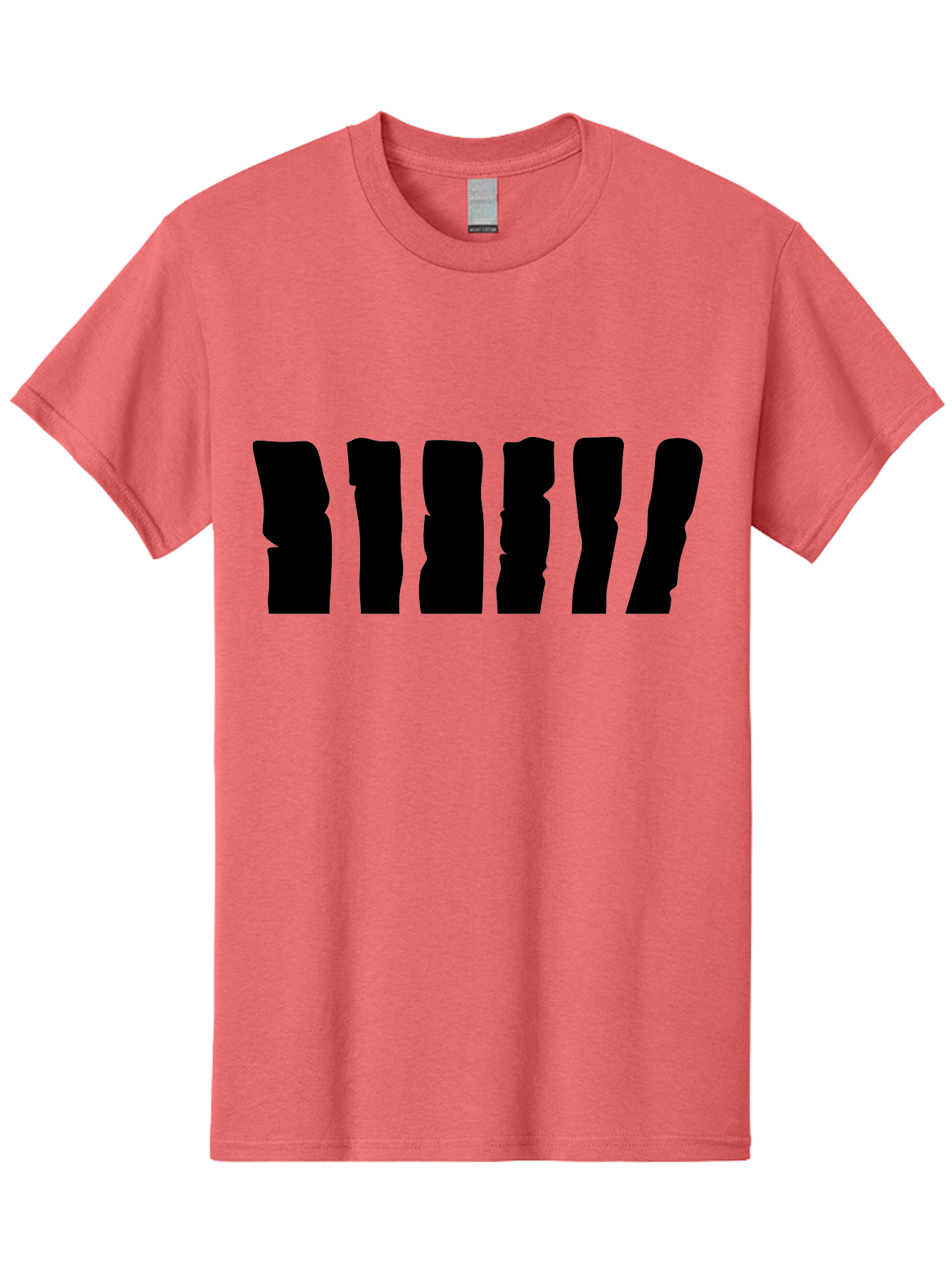 Bimbim Men'S Graphic Tee, 100% Cotton, Comfortable Casual Summer Wear, Machine Washable, Stylized Text, Bold Font, Black Letters, Modern Design, Graphic Element, Abstract Typography, Sleek Aesthetic Aab199 5