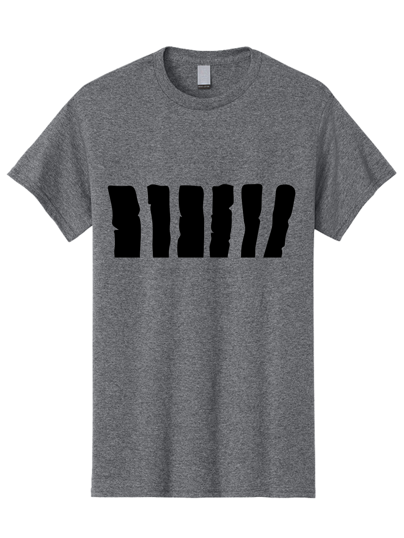 Bimbim Men'S Graphic Tee, 100% Cotton, Comfortable Casual Summer Wear, Machine Washable, Stylized Text, Bold Font, Black Letters, Modern Design, Graphic Element, Abstract Typography, Sleek Aesthetic Aab199 9