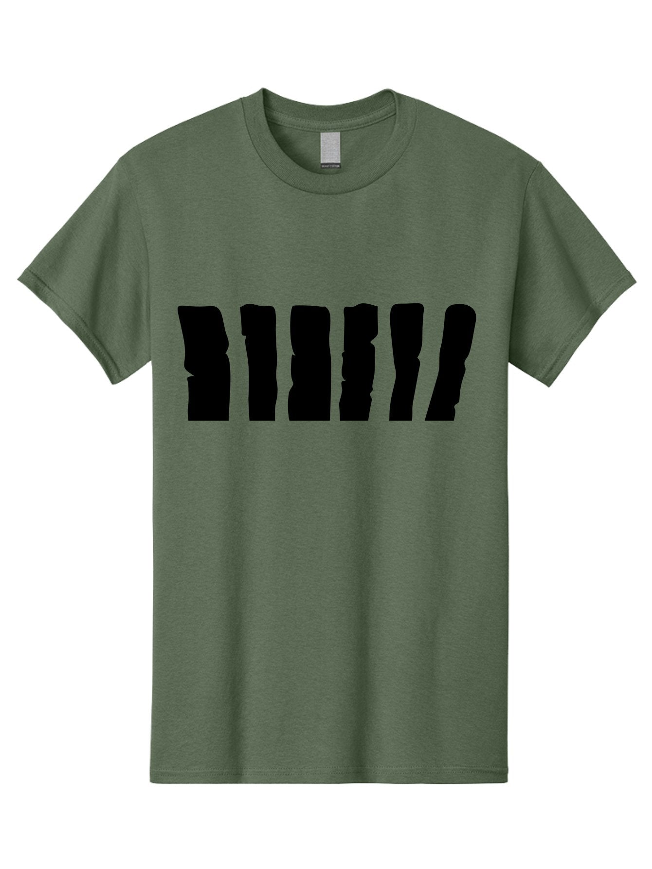 Bimbim Men'S Graphic Tee, 100% Cotton, Comfortable Casual Summer Wear, Machine Washable, Stylized Text, Bold Font, Black Letters, Modern Design, Graphic Element, Abstract Typography, Sleek Aesthetic Aab199 7