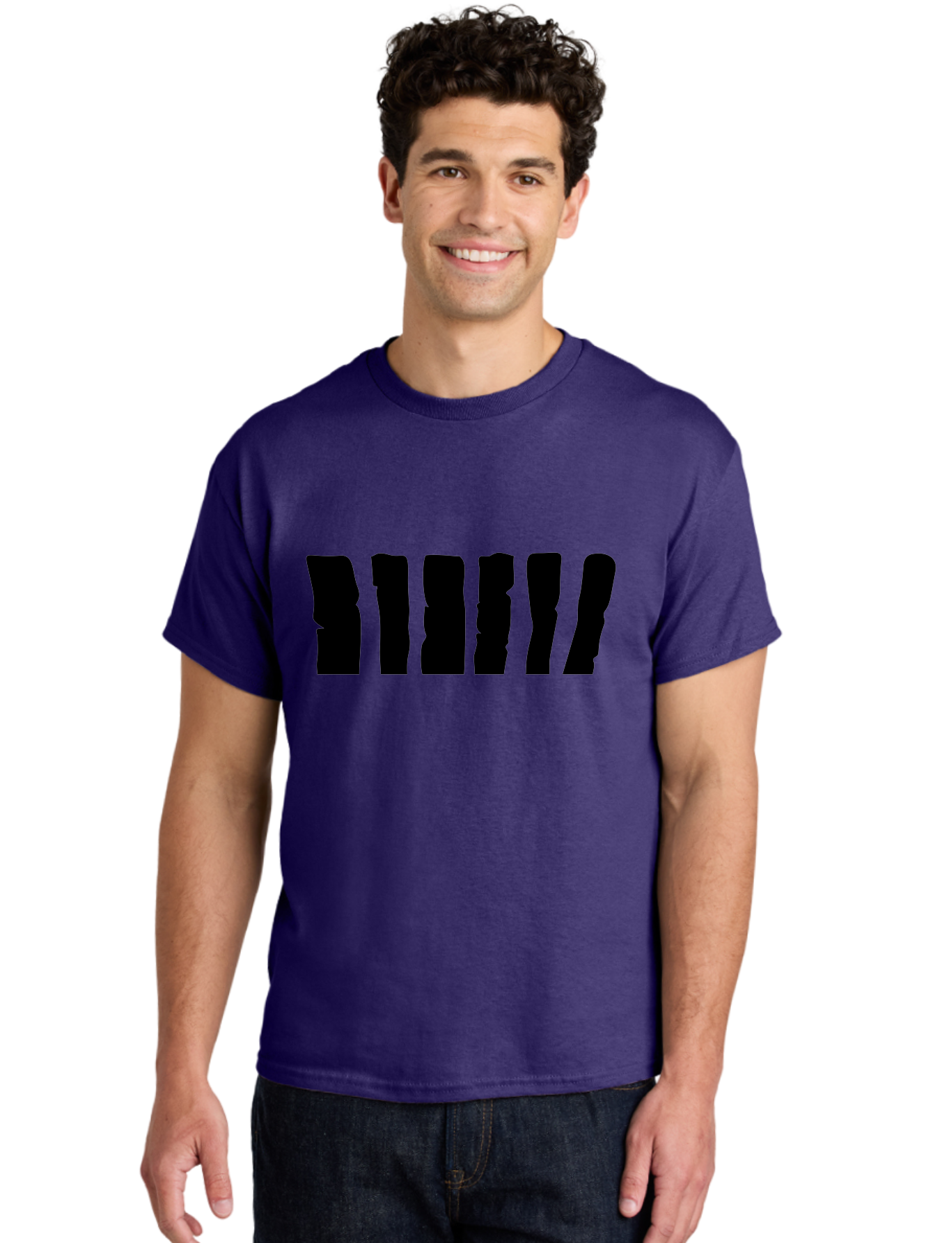 Bimbim Men'S Graphic Tee, 100% Cotton, Comfortable Casual Summer Wear, Machine Washable, Stylized Text, Bold Font, Black Letters, Modern Design, Graphic Element, Abstract Typography, Sleek Aesthetic Aab199 22