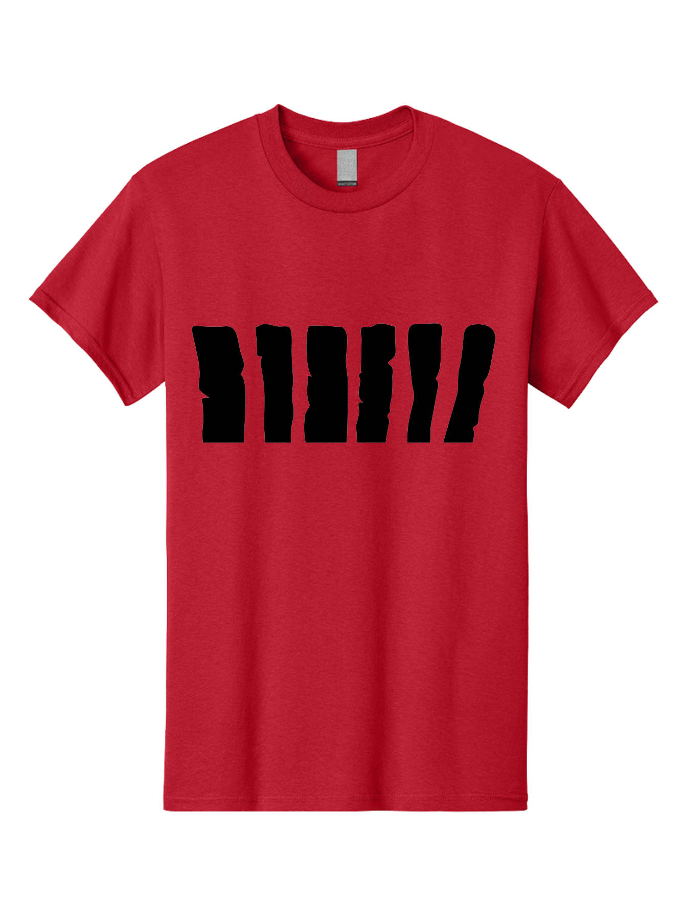 Bimbim Men'S Graphic Tee, 100% Cotton, Comfortable Casual Summer Wear, Machine Washable, Stylized Text, Bold Font, Black Letters, Modern Design, Graphic Element, Abstract Typography, Sleek Aesthetic Aab199 23