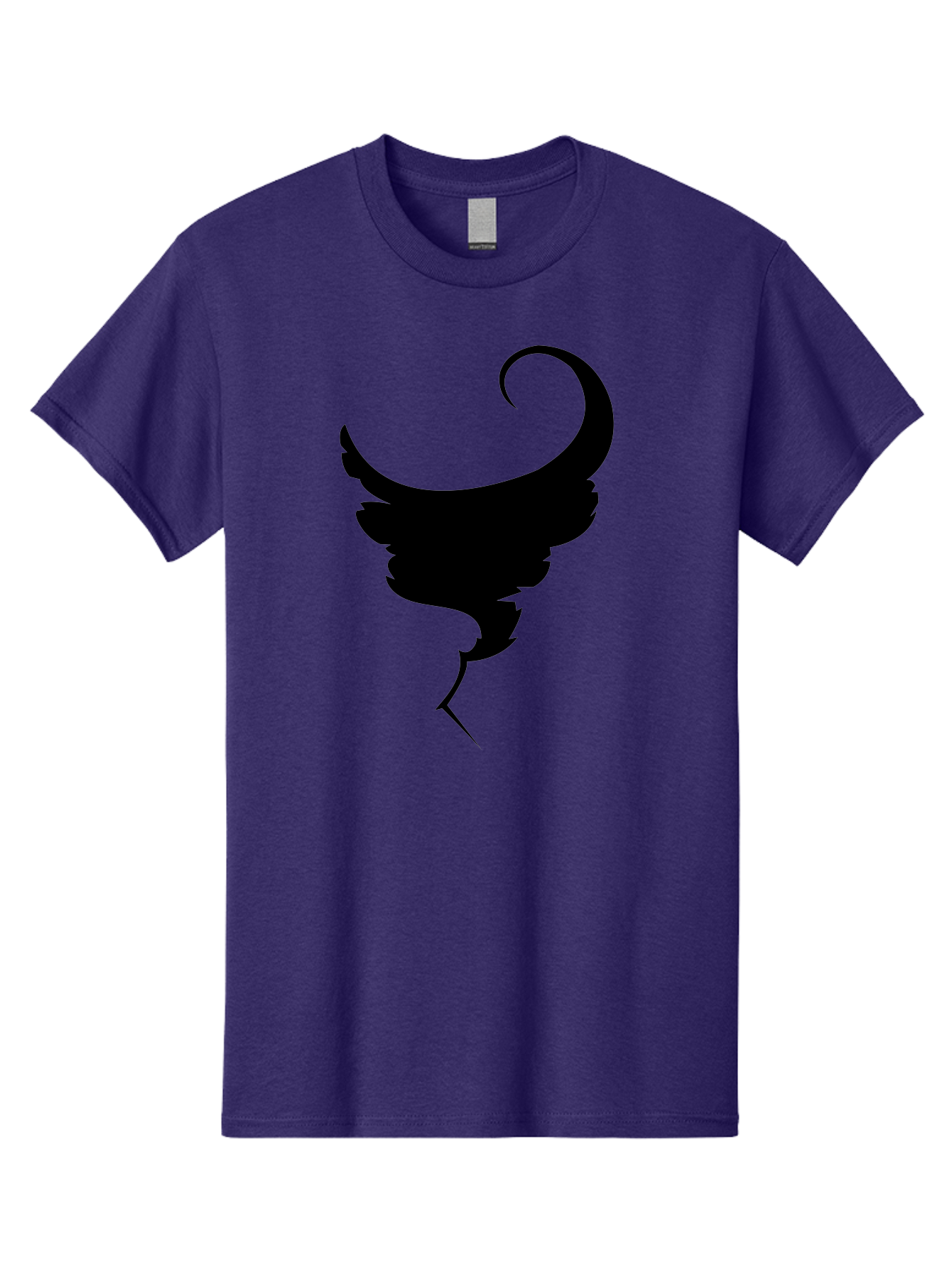 Black-Feather-Silhouette Men'S Graphic Tee, 100% Cotton, Comfortable Casual Summer Wear, Machine Washable, Feather Icon, Black Silhouette, Majestic Wing, Elegant Design, Symbolic Imagery, Minimalist Art, Stylized Feather, Modern Graphic Aab206 21
