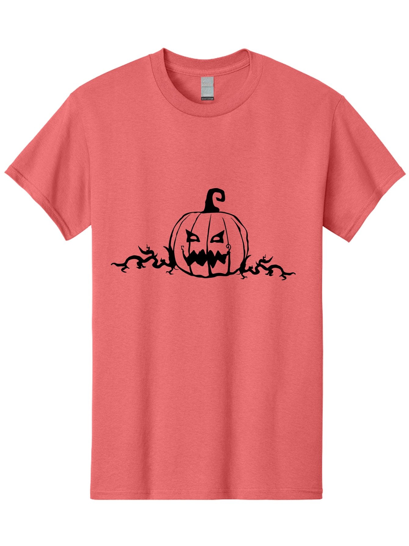 Jack-O-Lantern-2 Men'S Graphic Tee, 100% Cotton, Comfortable Casual Summer Wear, Machine Washable, Halloween Pumpkin, Jack O'Lantern, Spooky Atmosphere, Autumn Decorations, Halloween Theme, Scary Faces, Festive Design Aab229 15