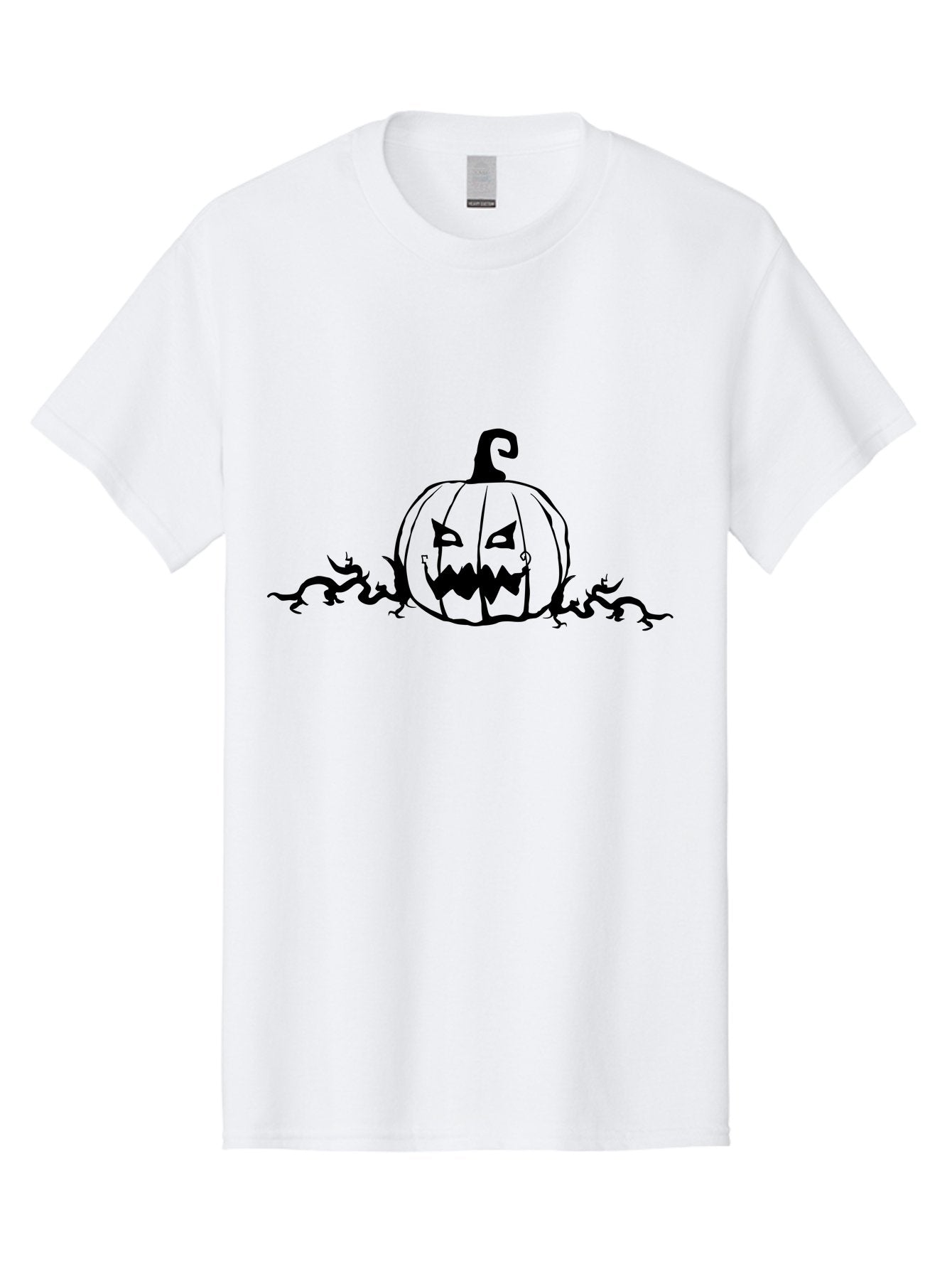Jack-O-Lantern-2 Men'S Graphic Tee, 100% Cotton, Comfortable Casual Summer Wear, Machine Washable, Halloween Pumpkin, Jack O'Lantern, Spooky Atmosphere, Autumn Decorations, Halloween Theme, Scary Faces, Festive Design Aab229 11