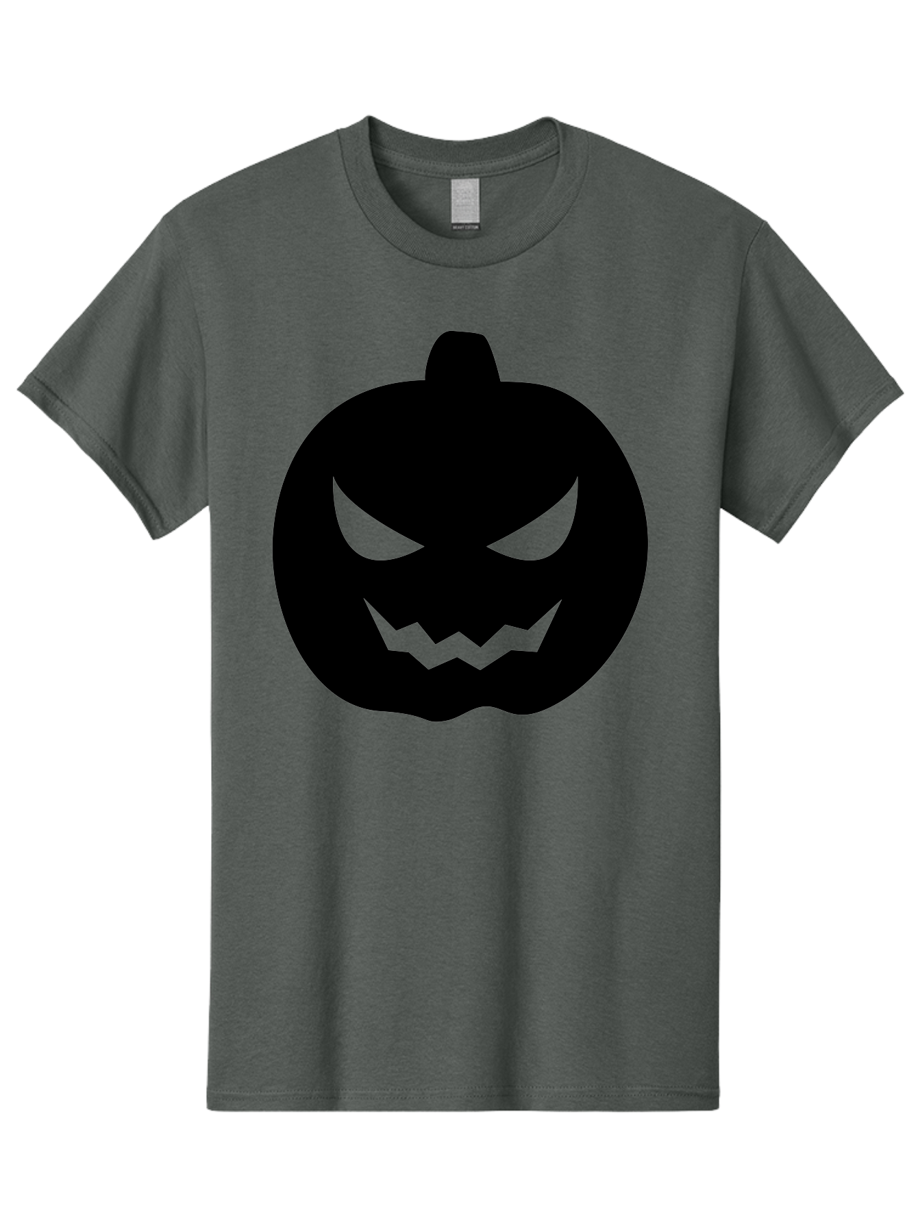 Jack-O-Lantern Men'S Graphic Tee, 100% Cotton, Comfortable Casual Summer Wear, Machine Washable, Halloween Pumpkin, Jack O Lantern, Spooky Face, Glowing Eyes, Menacing Grin, Autumn Decor, Fall Festival, Holiday Symbol, Scary Pumpkin, Aab230 3