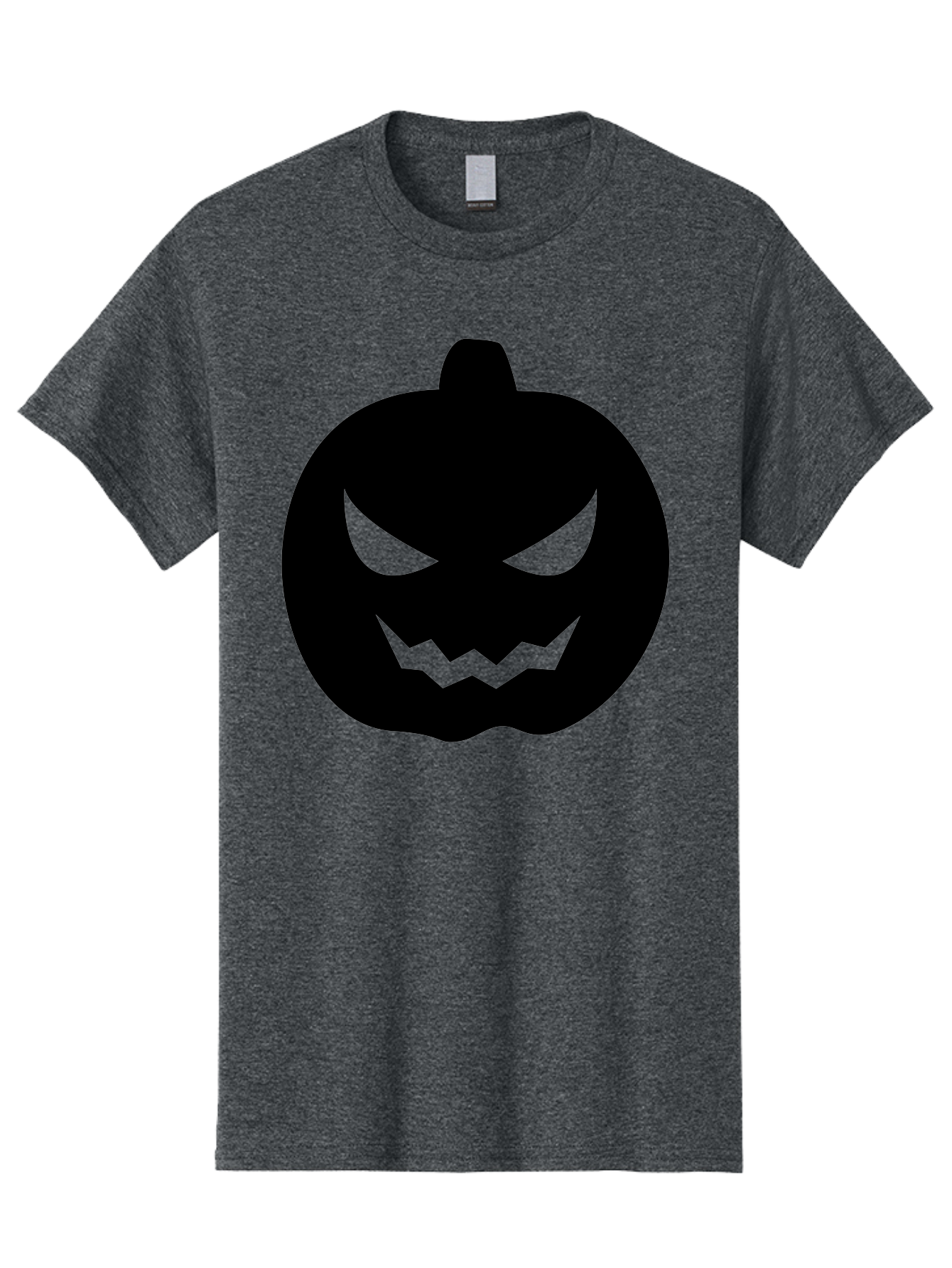 Jack-O-Lantern Men'S Graphic Tee, 100% Cotton, Comfortable Casual Summer Wear, Machine Washable, Halloween Pumpkin, Jack O Lantern, Spooky Face, Glowing Eyes, Menacing Grin, Autumn Decor, Fall Festival, Holiday Symbol, Scary Pumpkin, Aab230 7