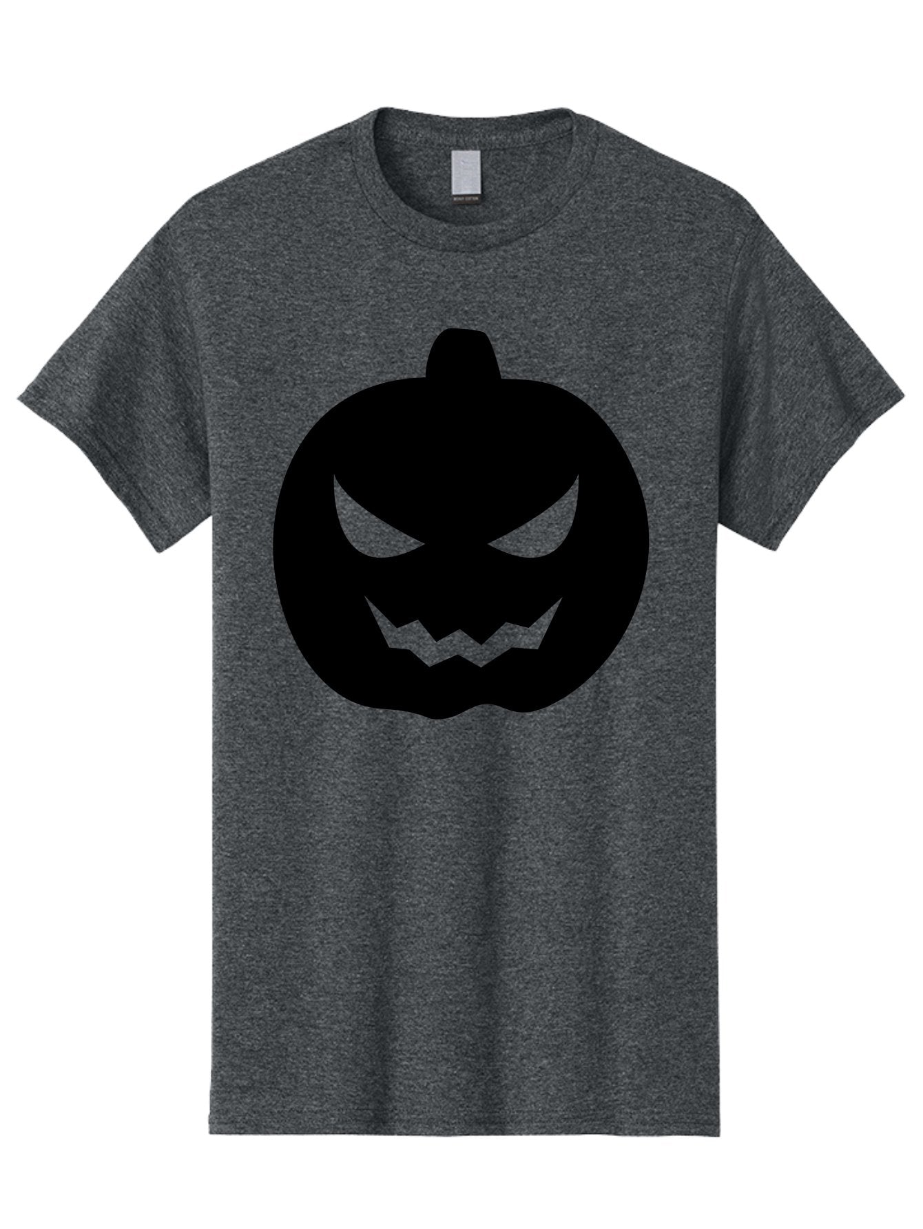 Jack-O-Lantern Men'S Graphic Tee, 100% Cotton, Comfortable Casual Summer Wear, Machine Washable, Halloween Pumpkin, Jack O Lantern, Spooky Face, Glowing Eyes, Menacing Grin, Autumn Decor, Fall Festival, Holiday Symbol, Scary Pumpkin, Aab230 3