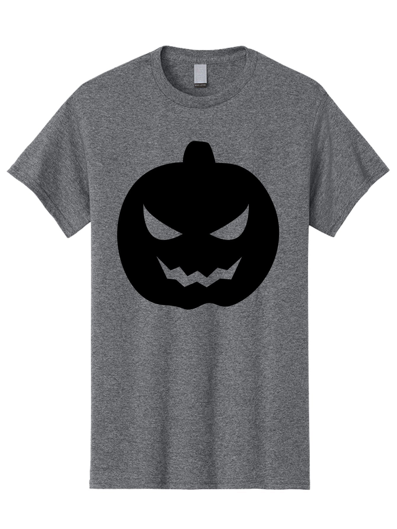 Jack-O-Lantern Men'S Graphic Tee, 100% Cotton, Comfortable Casual Summer Wear, Machine Washable, Halloween Pumpkin, Jack O Lantern, Spooky Face, Glowing Eyes, Menacing Grin, Autumn Decor, Fall Festival, Holiday Symbol, Scary Pumpkin, Aab230
