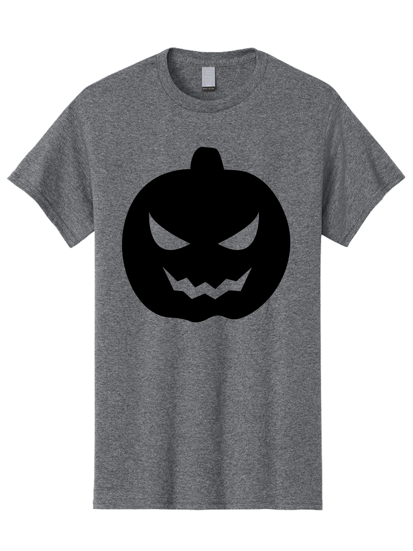 Jack-O-Lantern Men'S Graphic Tee, 100% Cotton, Comfortable Casual Summer Wear, Machine Washable, Halloween Pumpkin, Jack O Lantern, Spooky Face, Glowing Eyes, Menacing Grin, Autumn Decor, Fall Festival, Holiday Symbol, Scary Pumpkin, Aab230 9