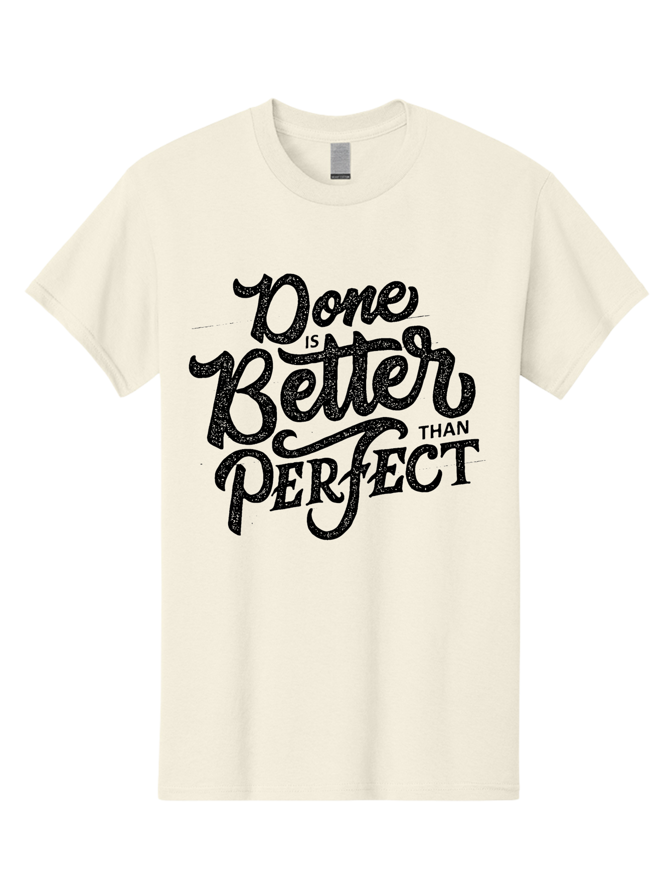 Done-Is-Better-Than-Perfect-1 Men'S Graphic Tee, 100% Cotton, Comfortable Casual Summer Wear, Machine Washable, Motivational Quote, Productivity, Task Completion, Perfectionism, Done Is Better, Self-Improvement, Productivity Tips, Aab245 17