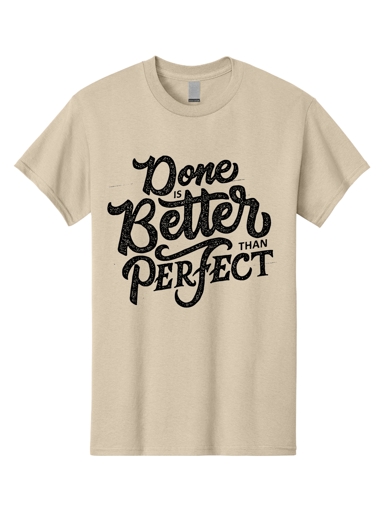 Done-Is-Better-Than-Perfect-1 Men'S Graphic Tee, 100% Cotton, Comfortable Casual Summer Wear, Machine Washable, Motivational Quote, Productivity, Task Completion, Perfectionism, Done Is Better, Self-Improvement, Productivity Tips, Aab245 27