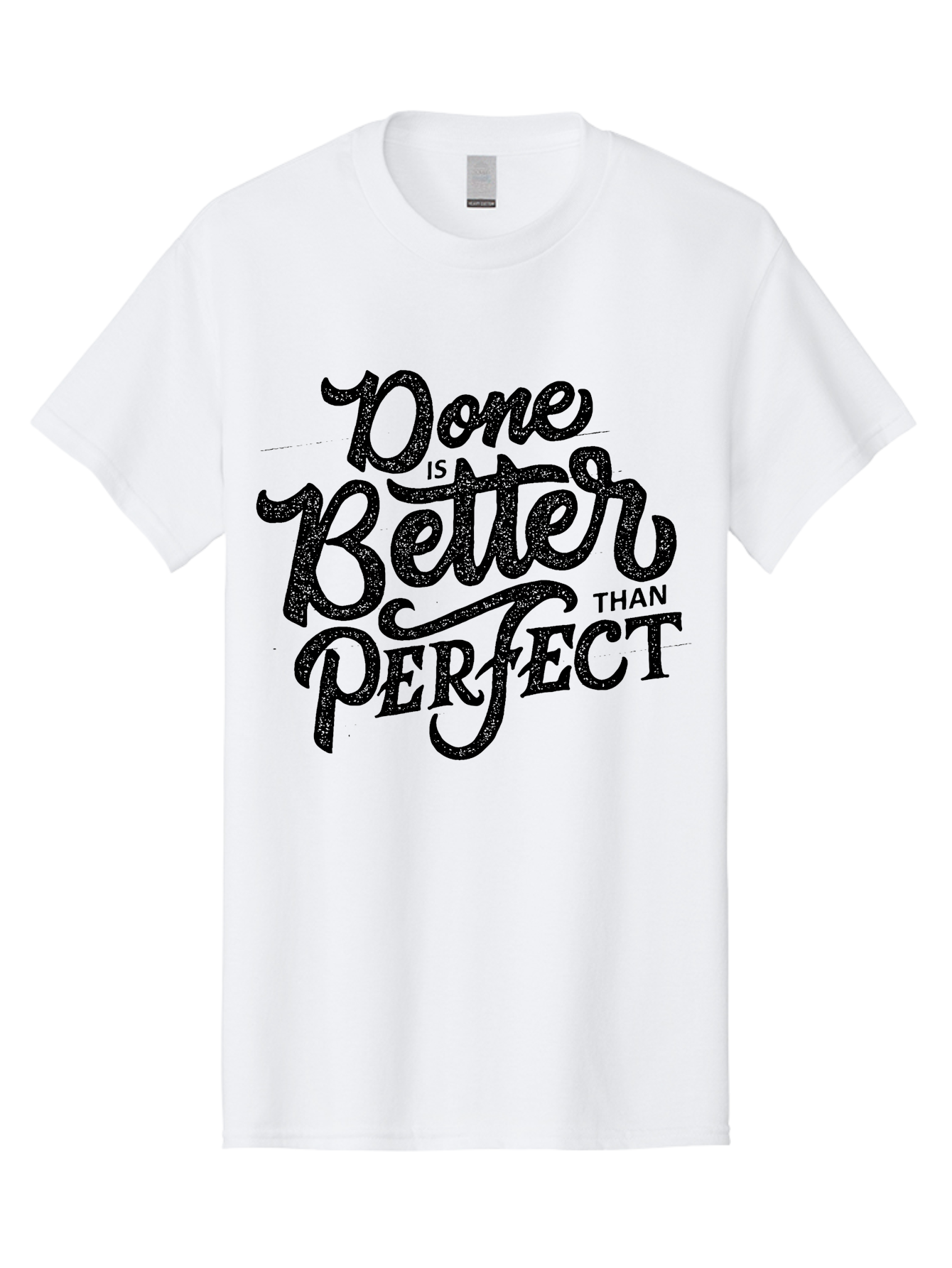 Done-Is-Better-Than-Perfect-1 Men'S Graphic Tee, 100% Cotton, Comfortable Casual Summer Wear, Machine Washable, Motivational Quote, Productivity, Task Completion, Perfectionism, Done Is Better, Self-Improvement, Productivity Tips, Aab245 29
