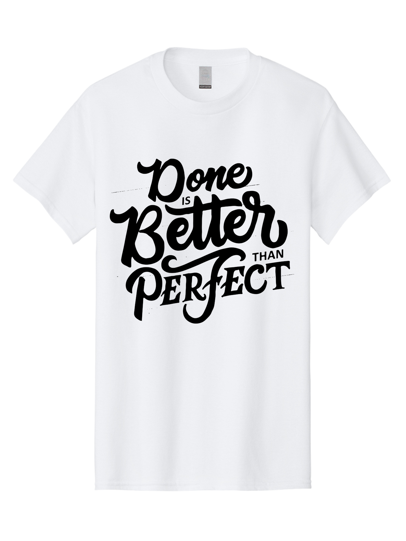 Done-Is-Better-Than-Perfect Men'S Graphic Tee, 100% Cotton, Comfortable Casual Summer Wear, Machine Washable, Motivational Quote, Productivity, Success, Inspiration, Done Is Better Than Perfect, Business, Creativity, Productivity Tips, Aab246 29
