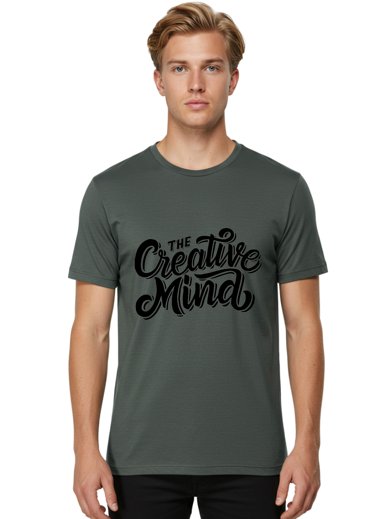 The-Creative-Mind-1 Men'S Graphic Tee, 100% Cotton, Comfortable Casual Summer Wear, Machine Washable, Creative Inspiration, Artistic Expression, Innovative Thinking, Imagination, Creativity, Artistic Ideas, Thoughtful Imagination, Artistry Aab253 4