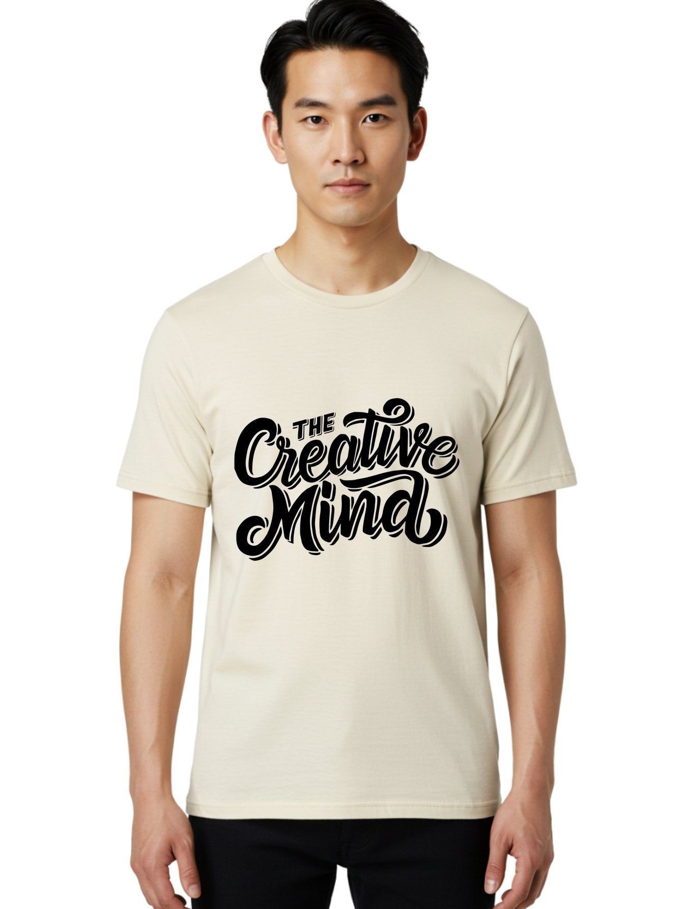 The-Creative-Mind-1 Men'S Graphic Tee, 100% Cotton, Comfortable Casual Summer Wear, Machine Washable, Creative Inspiration, Artistic Expression, Innovative Thinking, Imagination, Creativity, Artistic Ideas, Thoughtful Imagination, Artistry Aab253 25