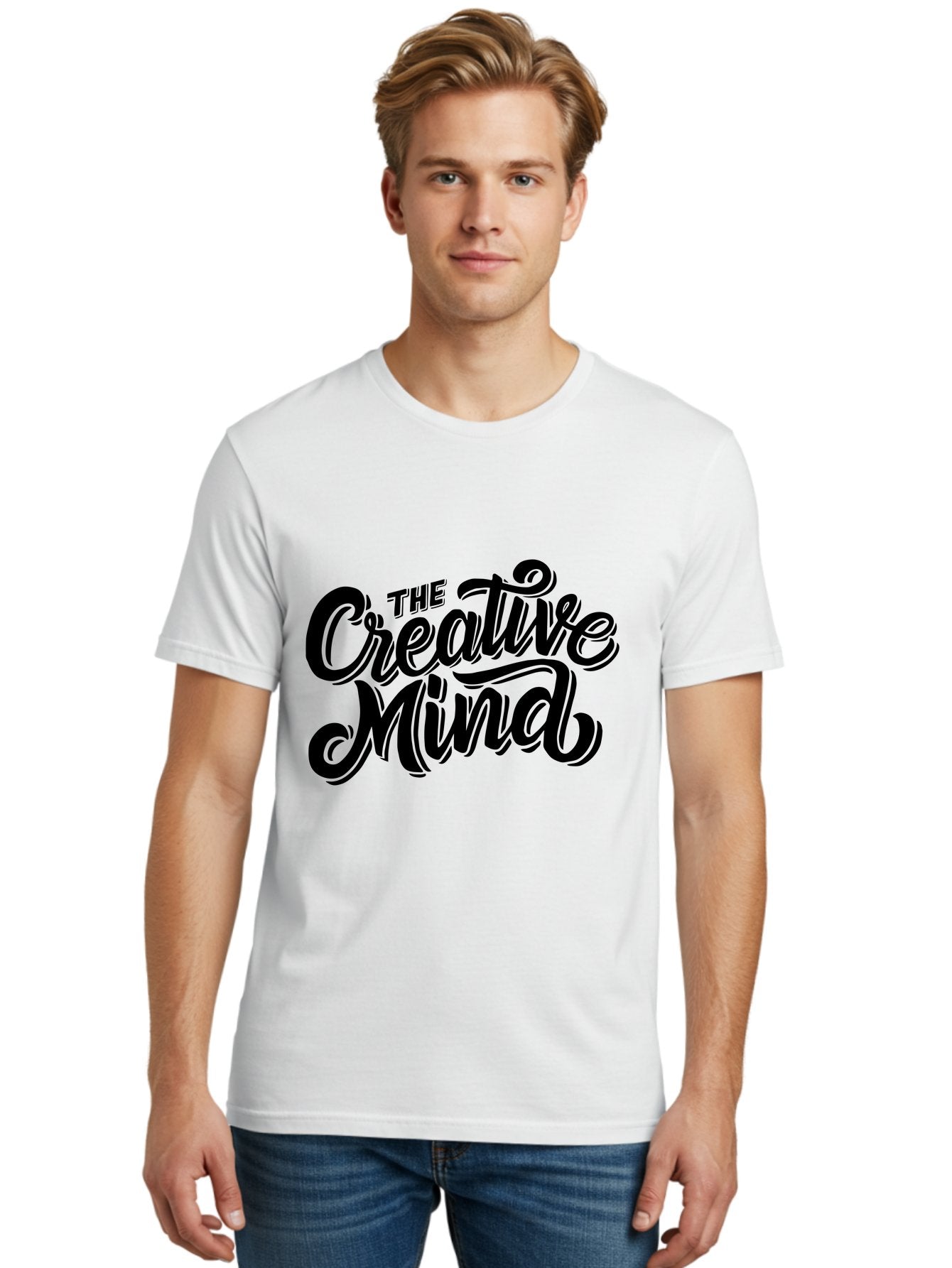 The-Creative-Mind-1 Men'S Graphic Tee, 100% Cotton, Comfortable Casual Summer Wear, Machine Washable, Creative Inspiration, Artistic Expression, Innovative Thinking, Imagination, Creativity, Artistic Ideas, Thoughtful Imagination, Artistry Aab253 16