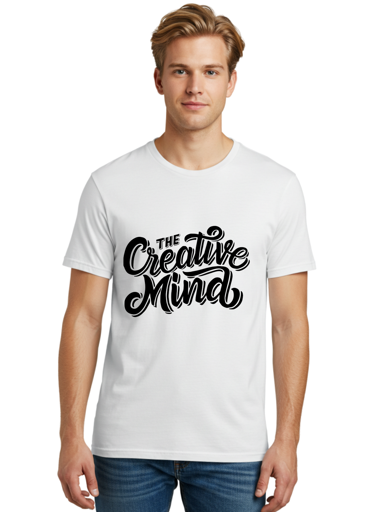 The-Creative-Mind-1 Men'S Graphic Tee, 100% Cotton, Comfortable Casual Summer Wear, Machine Washable, Creative Inspiration, Artistic Expression, Innovative Thinking, Imagination, Creativity, Artistic Ideas, Thoughtful Imagination, Artistry Aab253 30