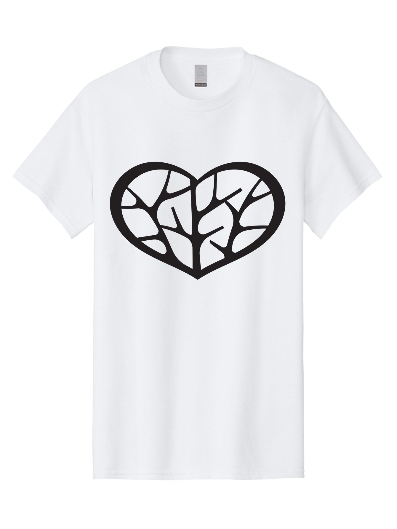 Brain-Heart Men'S Graphic Tee, 100% Cotton, Comfortable Casual Summer Wear, Machine Washable, Brain And Heart, Love And Intelligence, Harmony, Unity, Creativity, Brain-Heart Connection, Heart-Brain Balance, Emotional Intelligence Aab258 6