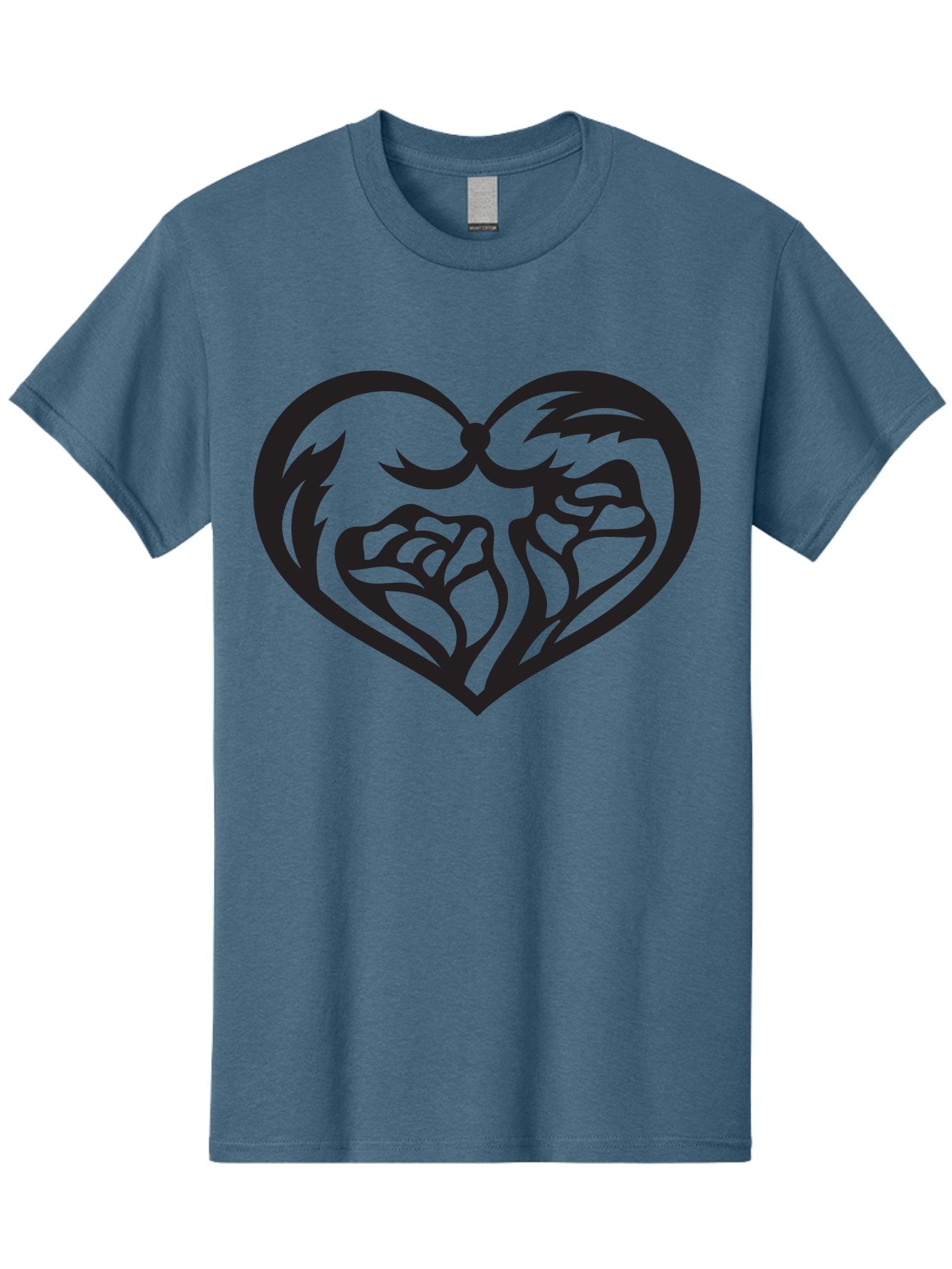 Clenched-Fists-Heart Men'S Graphic Tee, 100% Cotton, Comfortable Casual Summer Wear, Machine Washable, Clenched Fists, Heart Symbol, Strength, Power Symbol, Boxing Gloves, Aggression, Boxing Inspiration, Heart Art, Fist Bump Symbol, Aab260 4