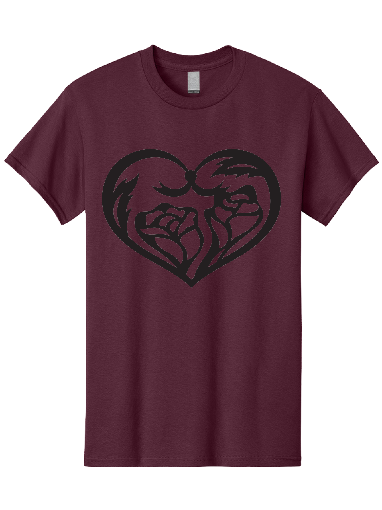 Clenched-Fists-Heart Men'S Graphic Tee, 100% Cotton, Comfortable Casual Summer Wear, Machine Washable, Clenched Fists, Heart Symbol, Strength, Power Symbol, Boxing Gloves, Aggression, Boxing Inspiration, Heart Art, Fist Bump Symbol, Aab260 17