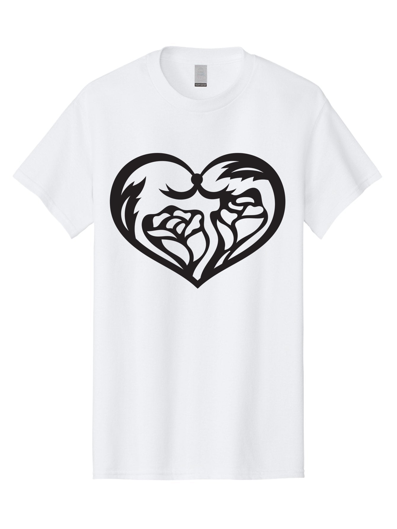 Clenched-Fists-Heart Men'S Graphic Tee, 100% Cotton, Comfortable Casual Summer Wear, Machine Washable, Clenched Fists, Heart Symbol, Strength, Power Symbol, Boxing Gloves, Aggression, Boxing Inspiration, Heart Art, Fist Bump Symbol, Aab260 15