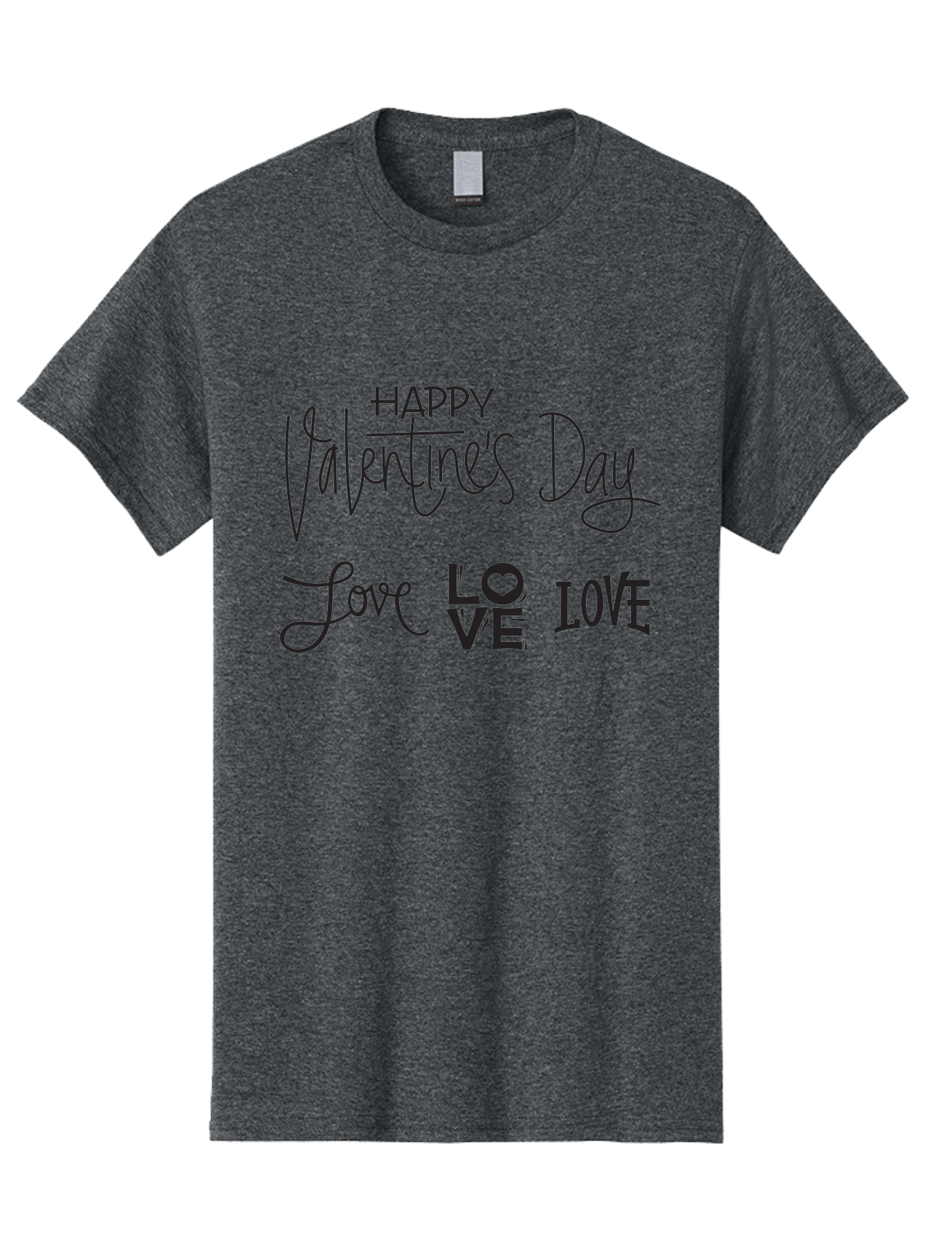 Happy-Valentine-S-Day-1 Men'S Graphic Tee, 100% Cotton, Comfortable Casual Summer Wear, Machine Washable, Happy Valentines Day, Love Messages, Valentines Day Wishes, Love Quotes, Valentines Day Greetings, Romantic Wishes, Love Expression Aab271 25