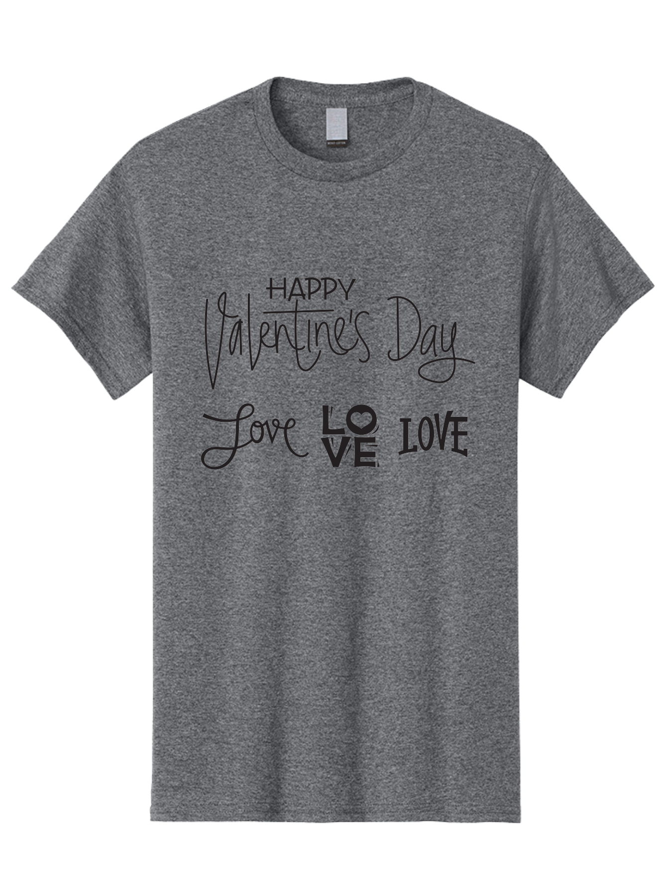 Happy-Valentine-S-Day-1 Men'S Graphic Tee, 100% Cotton, Comfortable Casual Summer Wear, Machine Washable, Happy Valentines Day, Love Messages, Valentines Day Wishes, Love Quotes, Valentines Day Greetings, Romantic Wishes, Love Expression Aab271 5