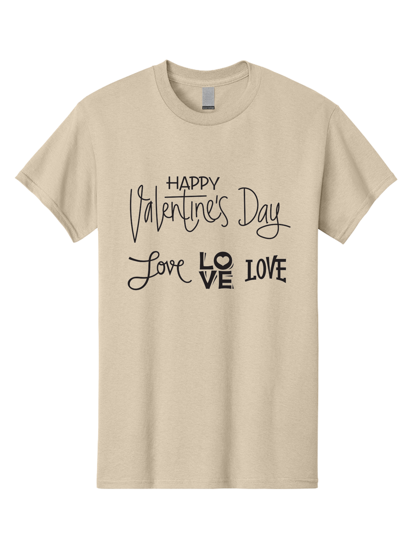 Happy-Valentine-S-Day-1 Men'S Graphic Tee, 100% Cotton, Comfortable Casual Summer Wear, Machine Washable, Happy Valentines Day, Love Messages, Valentines Day Wishes, Love Quotes, Valentines Day Greetings, Romantic Wishes, Love Expression Aab271