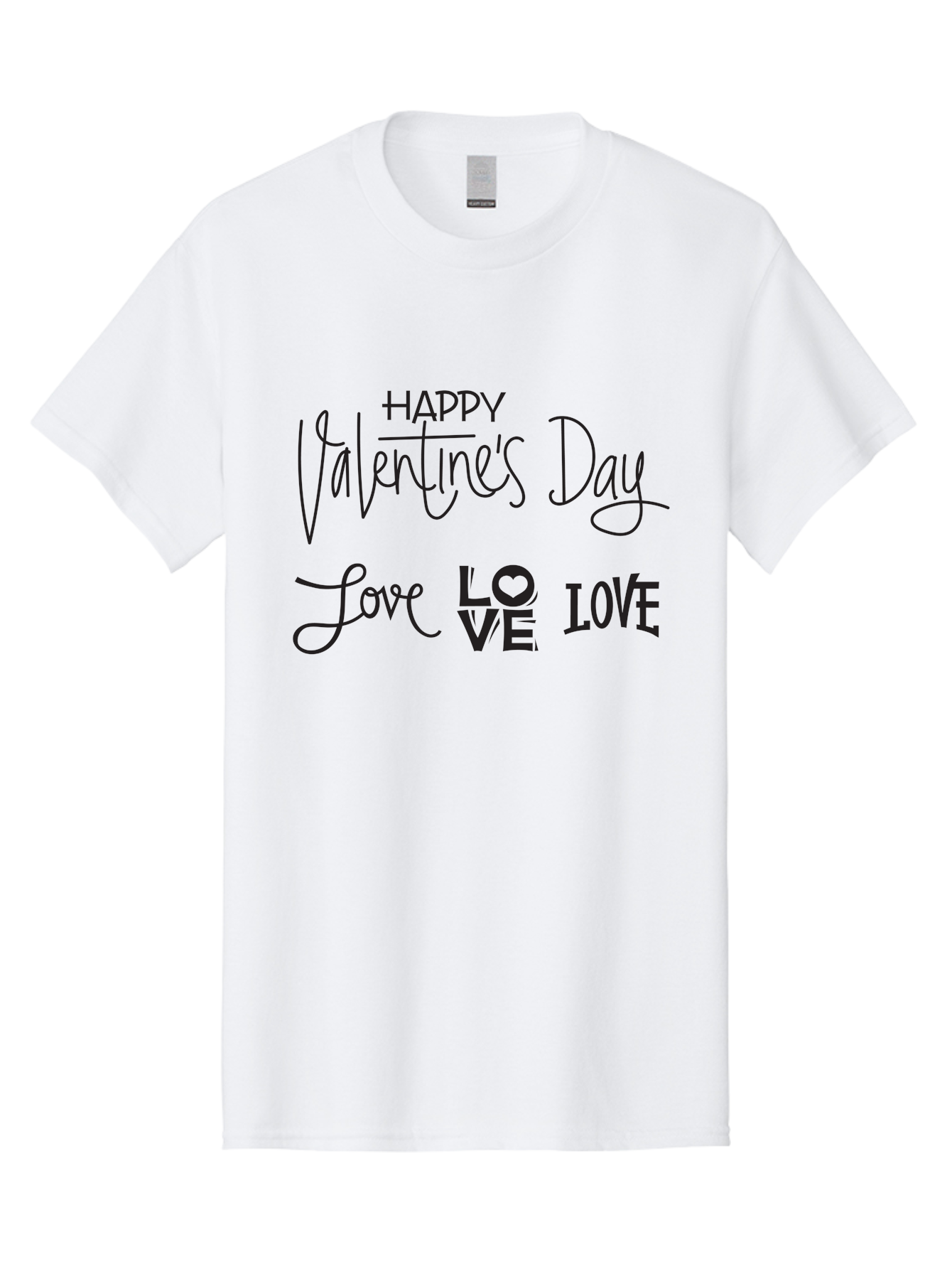 Happy-Valentine-S-Day-1 Men'S Graphic Tee, 100% Cotton, Comfortable Casual Summer Wear, Machine Washable, Happy Valentines Day, Love Messages, Valentines Day Wishes, Love Quotes, Valentines Day Greetings, Romantic Wishes, Love Expression Aab271 19