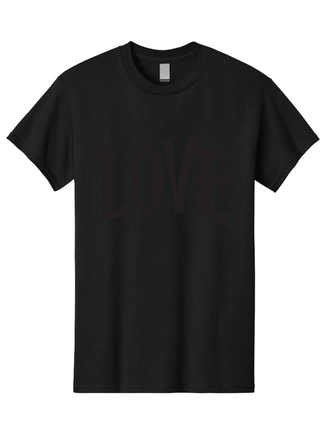 Love-2 Men'S Graphic Tee, 100% Cotton, Comfortable Casual Summer Wear, Machine Washable, Love Typography, Black Font, Bold Letters, Emotional Words, Heartfelt Expression, Love Quote, Typographic Art Aab290 11