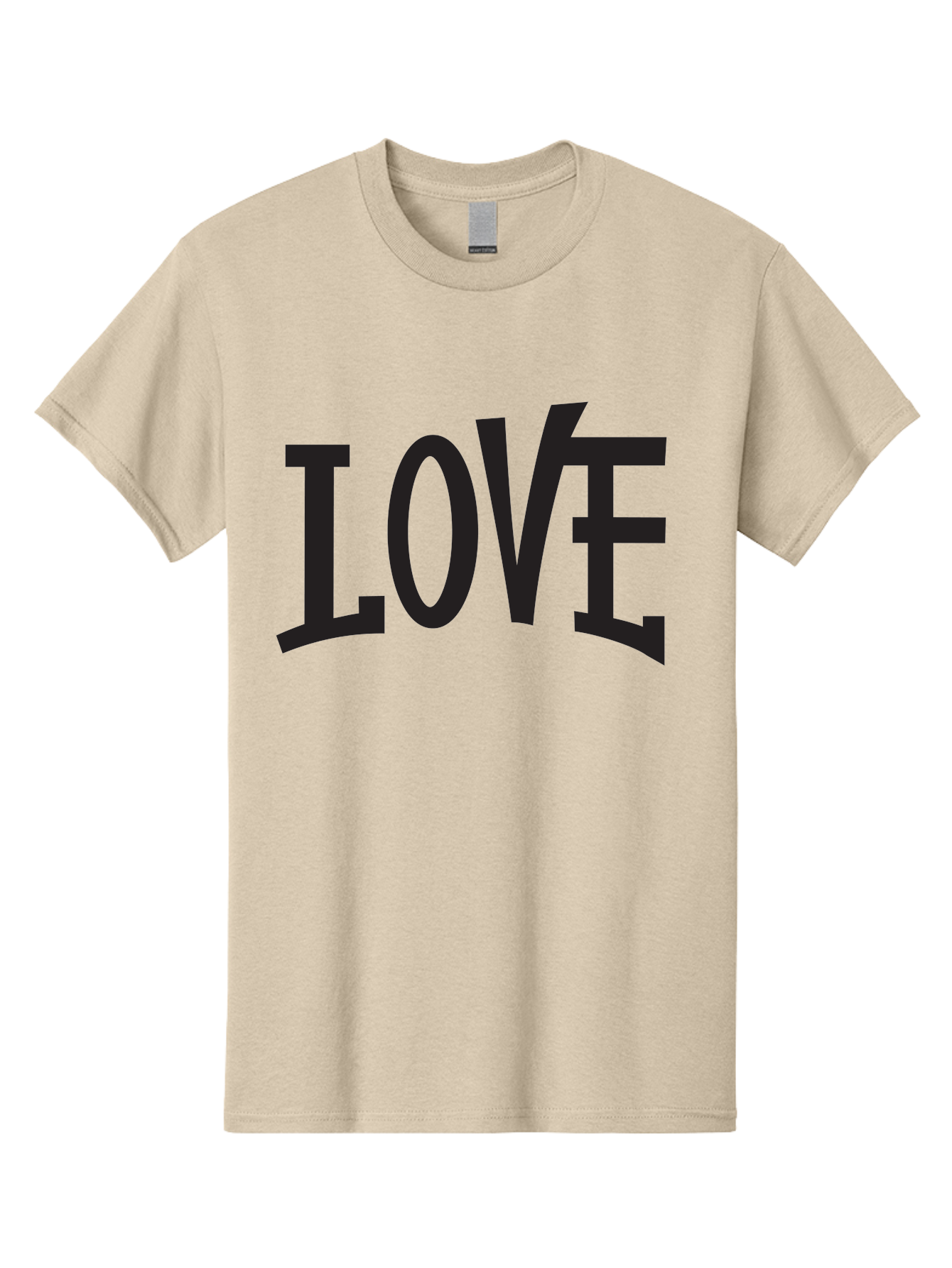 Love-2 Men'S Graphic Tee, 100% Cotton, Comfortable Casual Summer Wear, Machine Washable, Love Typography, Black Font, Bold Letters, Emotional Words, Heartfelt Expression, Love Quote, Typographic Art Aab290 11