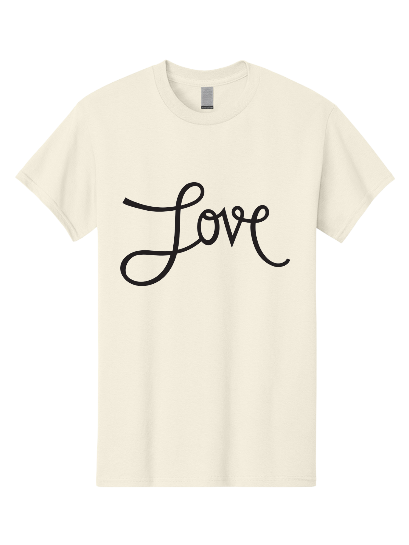 Love Men'S Graphic Tee, 100% Cotton, Comfortable Casual Summer Wear, Machine Washable, Love Typography, Cursive Font, Black Text, Romantic Quote, Affectionate Message, Heartwarming Phrase, Elegant Script Aab294 29