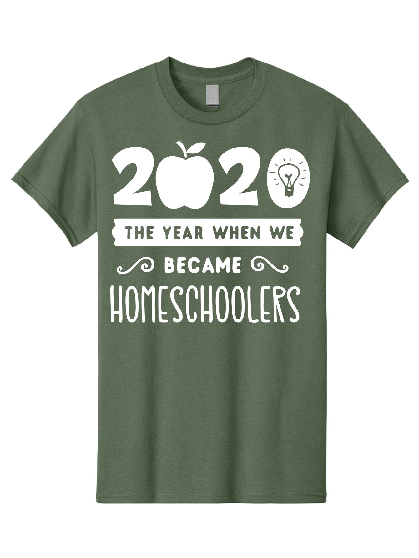 2020-The-Year-When-We-Became-Homeschoolers-1 Men'S Graphic Tee, 100% Cotton, Comfortable Casual Summer Wear, Machine Washable, Homeschooling, Online Learning, Covid-19, 2020, Education, Homeschoolers, Alternative Schooling, Home Education, Aab309 14