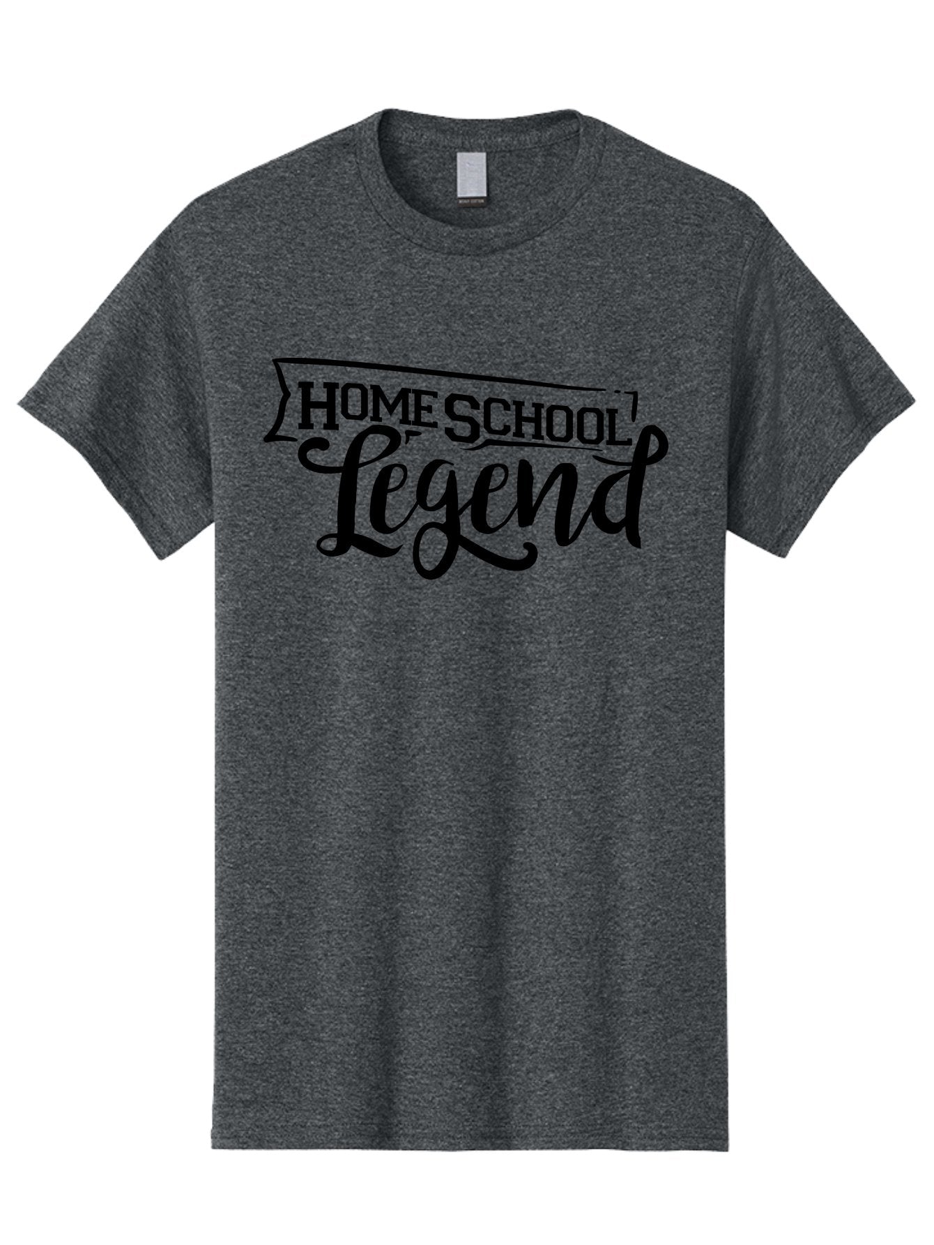 Home-School-Legend Men'S Graphic Tee, 100% Cotton, Comfortable Casual Summer Wear, Machine Washable, Home School Legend, Homeschooling, Personalized Learning, Custom Education, Educational Excellence, Homeschool Pride Aab332 15
