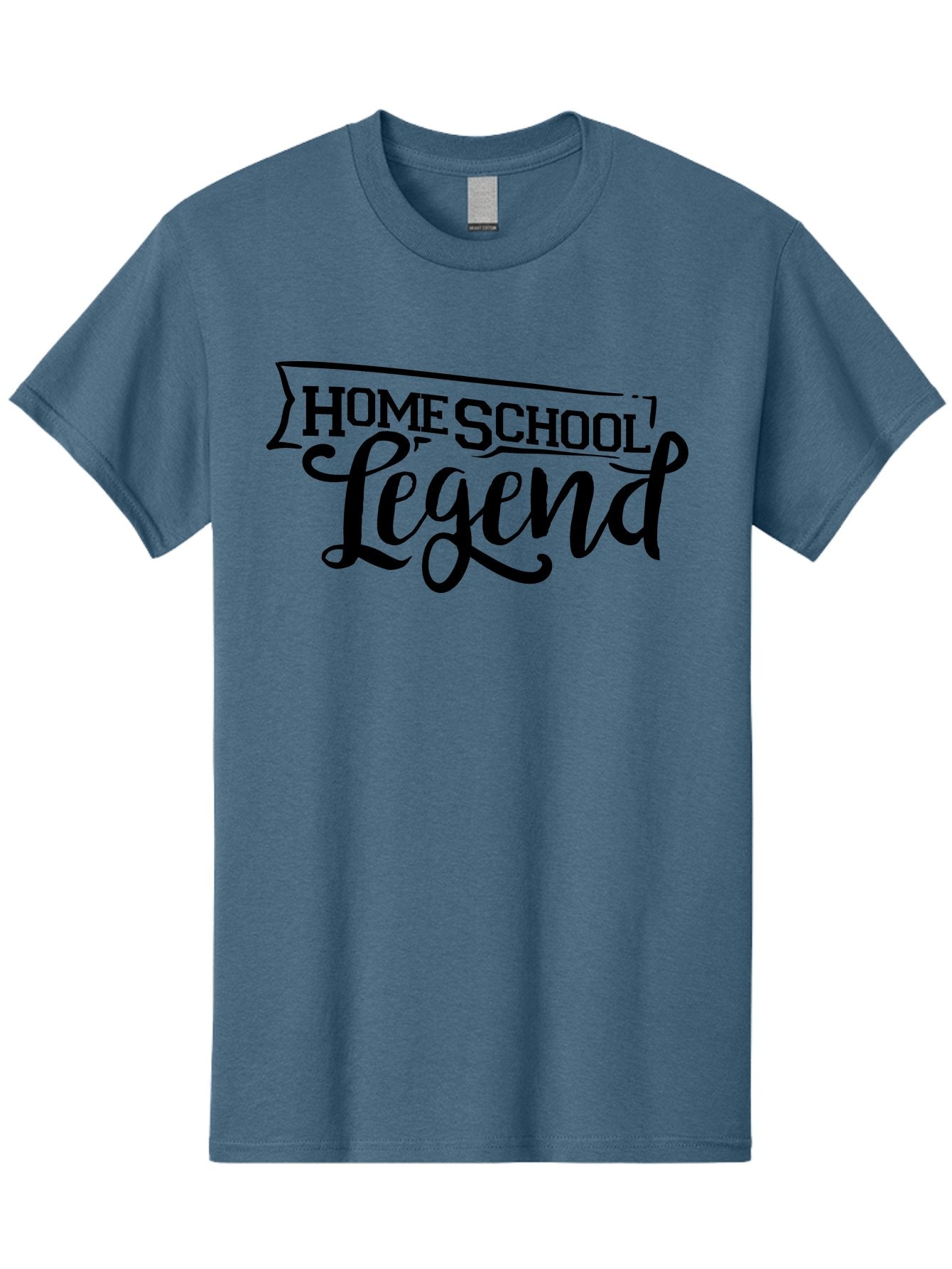 Home-School-Legend Men'S Graphic Tee, 100% Cotton, Comfortable Casual Summer Wear, Machine Washable, Home School Legend, Homeschooling, Personalized Learning, Custom Education, Educational Excellence, Homeschool Pride Aab332 7