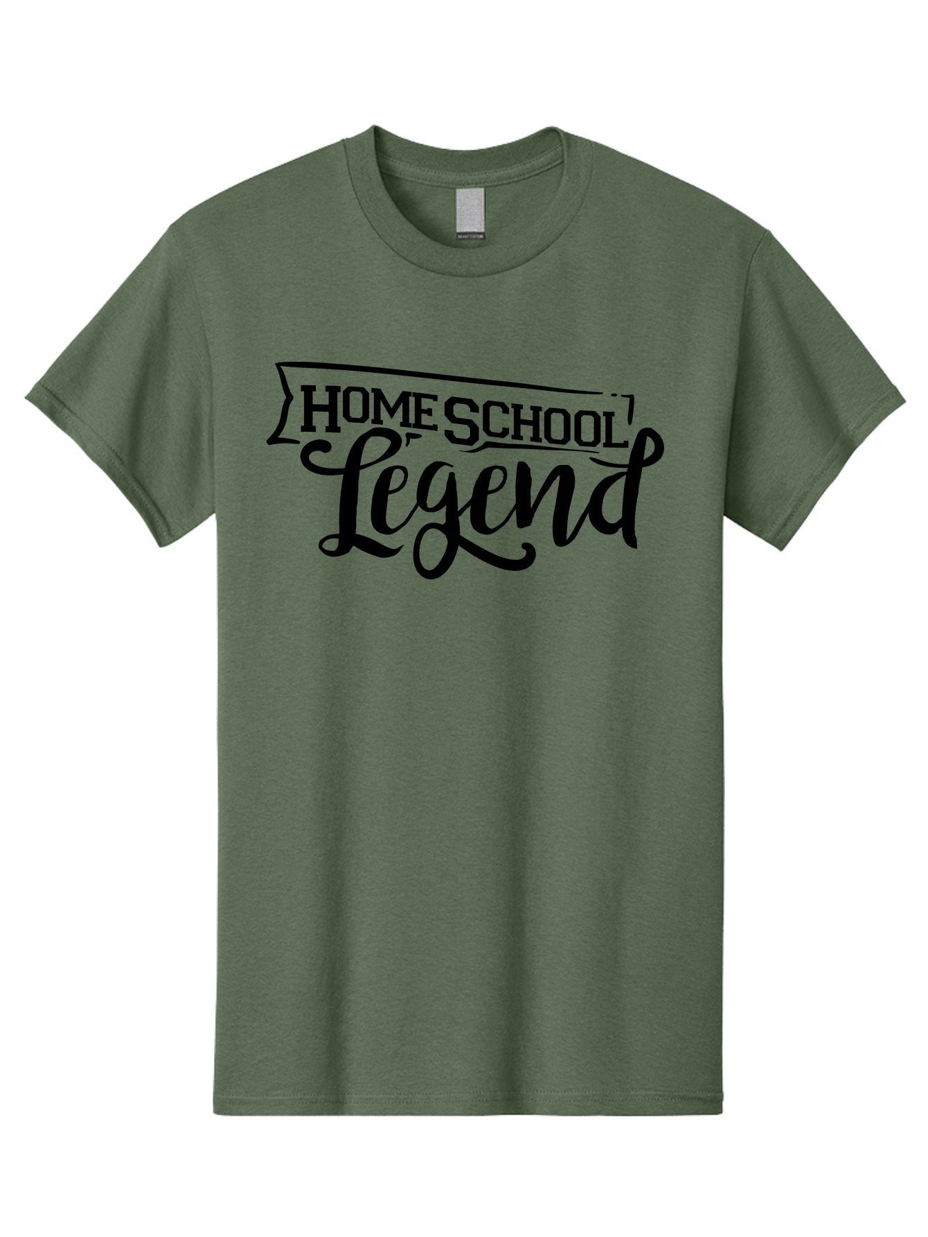 Home-School-Legend Men'S Graphic Tee, 100% Cotton, Comfortable Casual Summer Wear, Machine Washable, Home School Legend, Homeschooling, Personalized Learning, Custom Education, Educational Excellence, Homeschool Pride Aab332 13