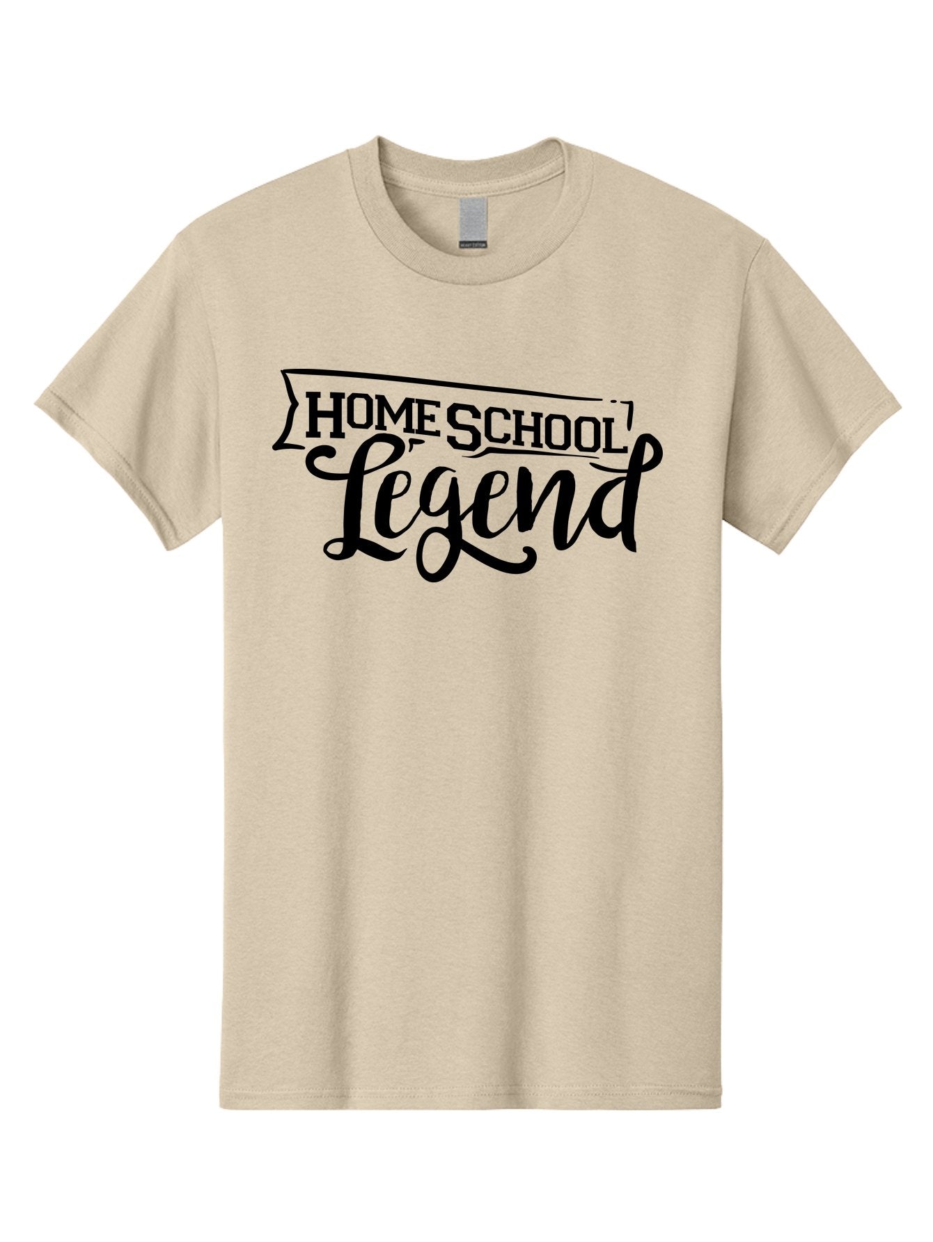 Home-School-Legend Men'S Graphic Tee, 100% Cotton, Comfortable Casual Summer Wear, Machine Washable, Home School Legend, Homeschooling, Personalized Learning, Custom Education, Educational Excellence, Homeschool Pride Aab332 3