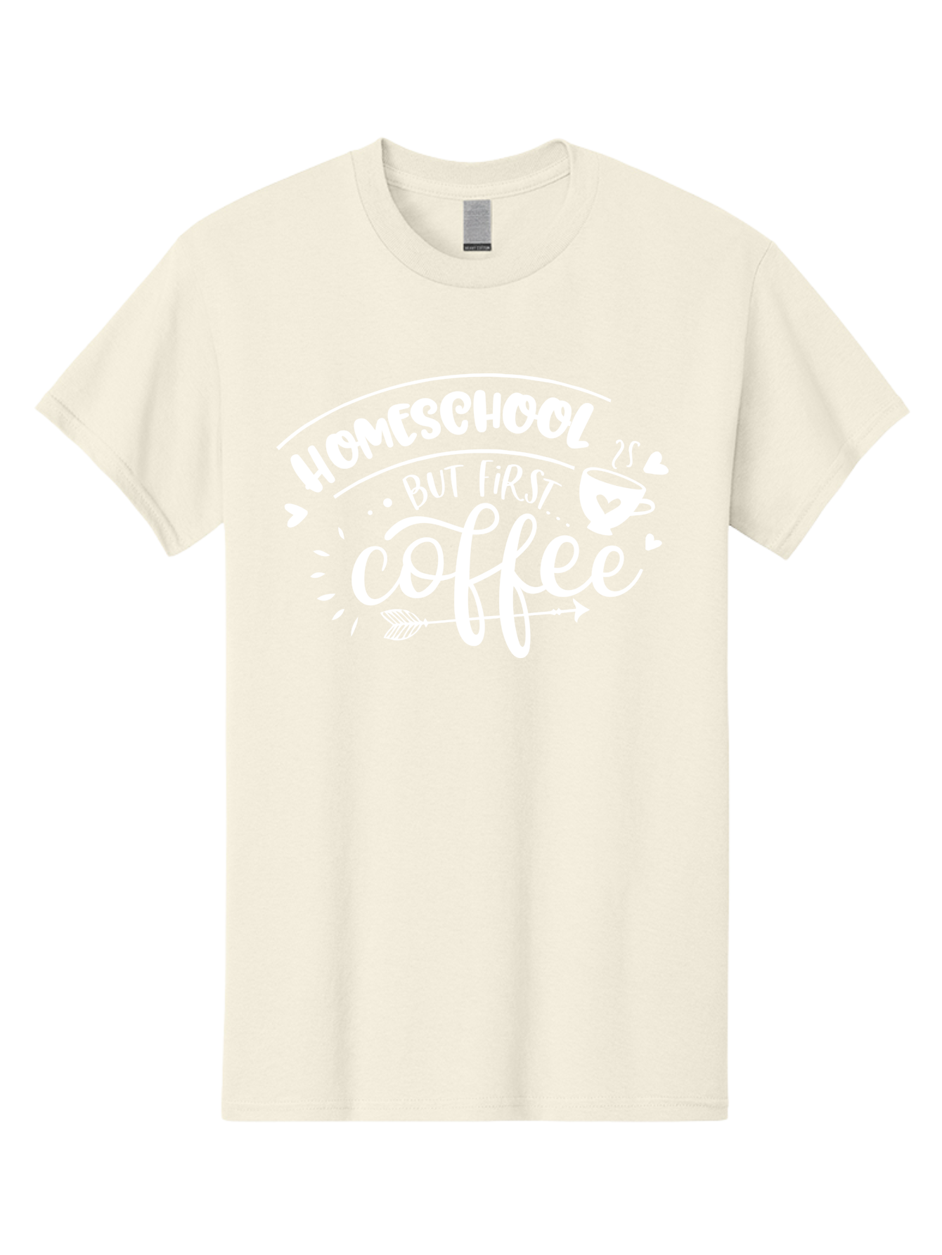 Homeschool-But-First-Coffee Men'S Graphic Tee, 100% Cotton, Comfortable Casual Summer Wear, Machine Washable, Homeschool Humor, Coffee Lover, Homeschooling Parents, Funny Quote, Morning Motivation, Coffee Fueled, Parenting Life, Aab335 23