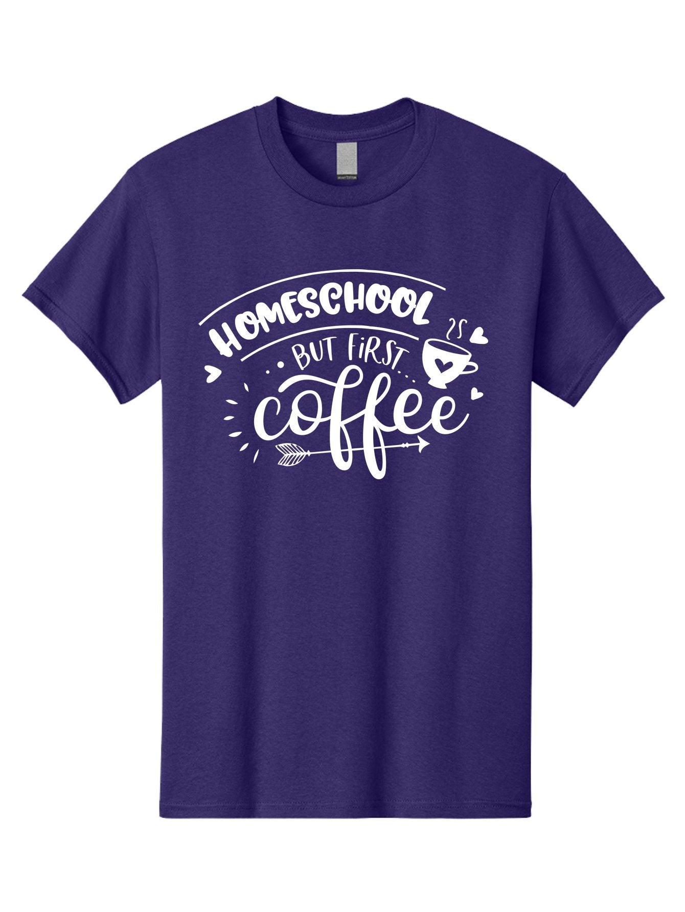 Homeschool-But-First-Coffee Men'S Graphic Tee, 100% Cotton, Comfortable Casual Summer Wear, Machine Washable, Homeschool Humor, Coffee Lover, Homeschooling Parents, Funny Quote, Morning Motivation, Coffee Fueled, Parenting Life, Aab335 10