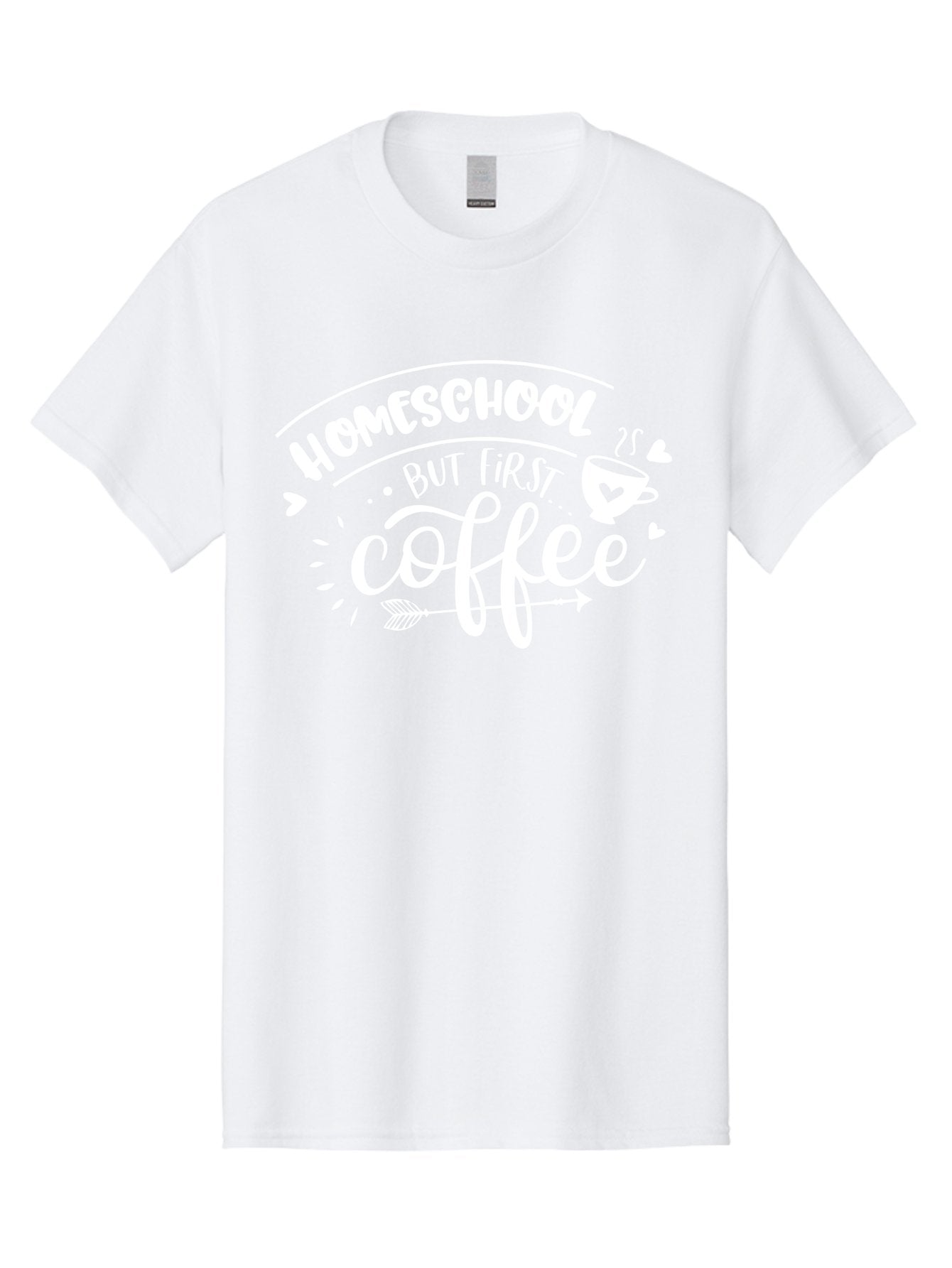 Homeschool-But-First-Coffee Men'S Graphic Tee, 100% Cotton, Comfortable Casual Summer Wear, Machine Washable, Homeschool Humor, Coffee Lover, Homeschooling Parents, Funny Quote, Morning Motivation, Coffee Fueled, Parenting Life, Aab335 11