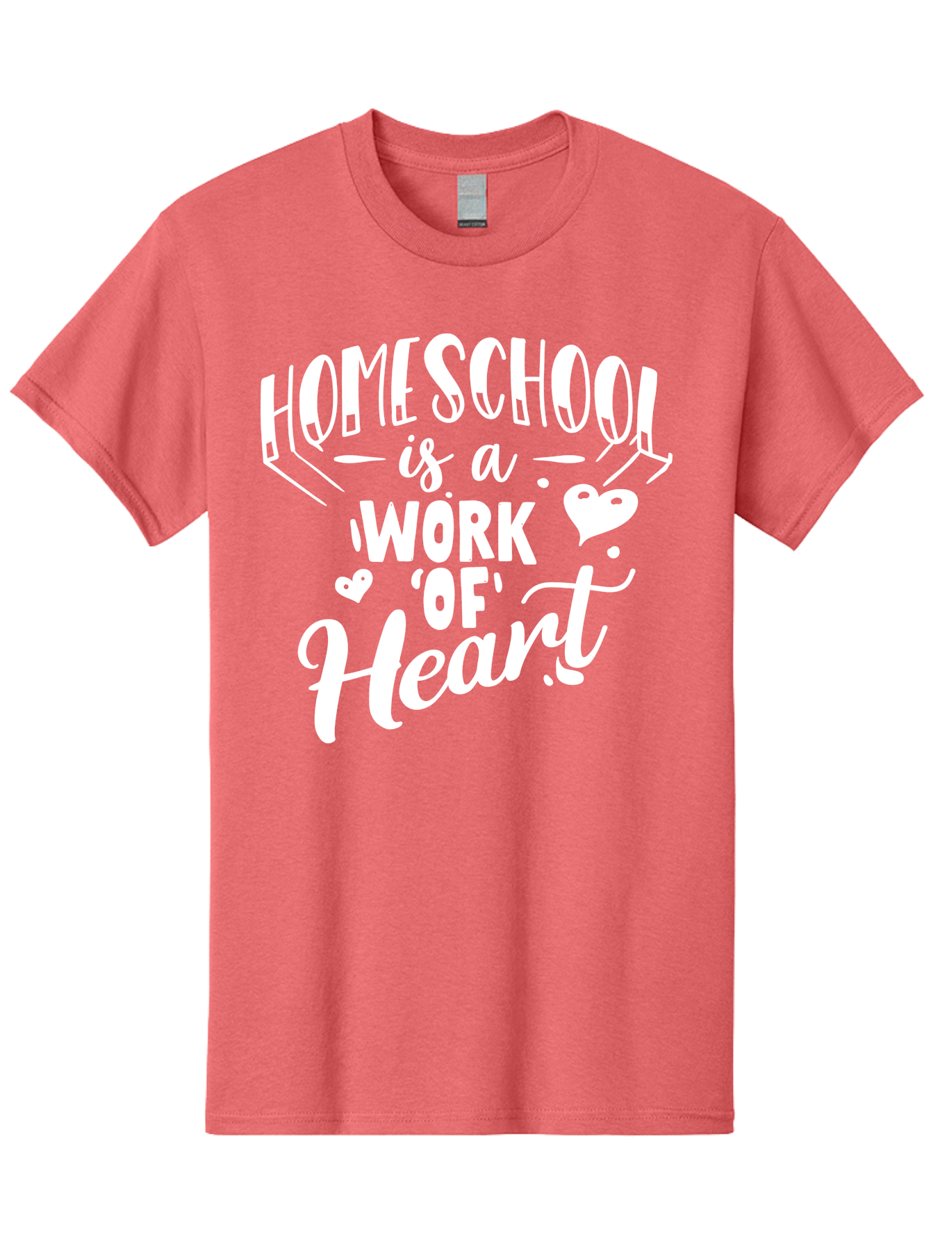 Homeschool-Is-A-Work-Of-Heart Men'S Graphic Tee, 100% Cotton, Comfortable Casual Summer Wear, Machine Washable, Homeschool, Work Of Heart, Education, Learning, Parenting, Homeschooling, Dedication, Love, Passion Aab350 27