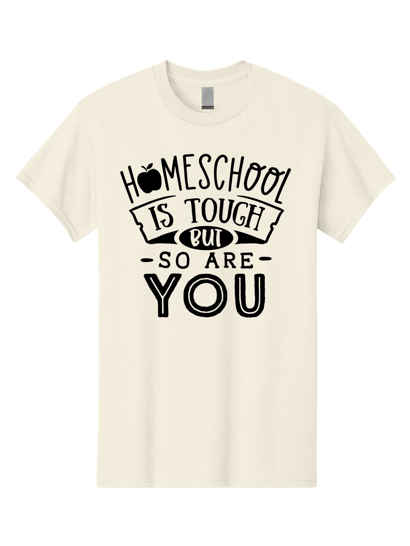 Homeschool-Is-Tough-But-So-Are-You Men'S Graphic Tee, 100% Cotton, Comfortable Casual Summer Wear, Machine Washable, Homeschool, Motivational Quote, Homeschooling, Tough But Strong, Inspirational Saying, Education, Learning, Empowerment Aab356 11