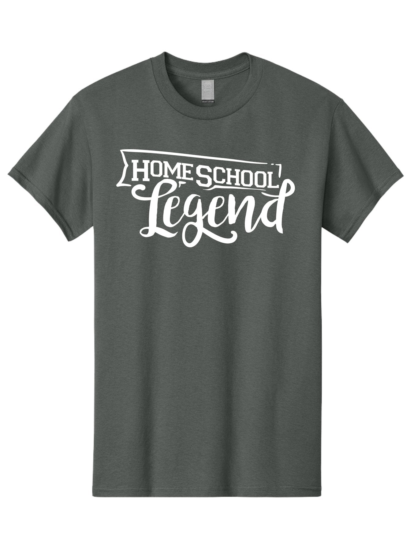 Homeschool-Legend Men'S Graphic Tee, 100% Cotton, Comfortable Casual Summer Wear, Machine Washable, Homeschool Legend, Homeschooling, Education, Learning, Custom Design, Personalized Logo, Inspirational Quote, Motivational Phrase, Aab357 11