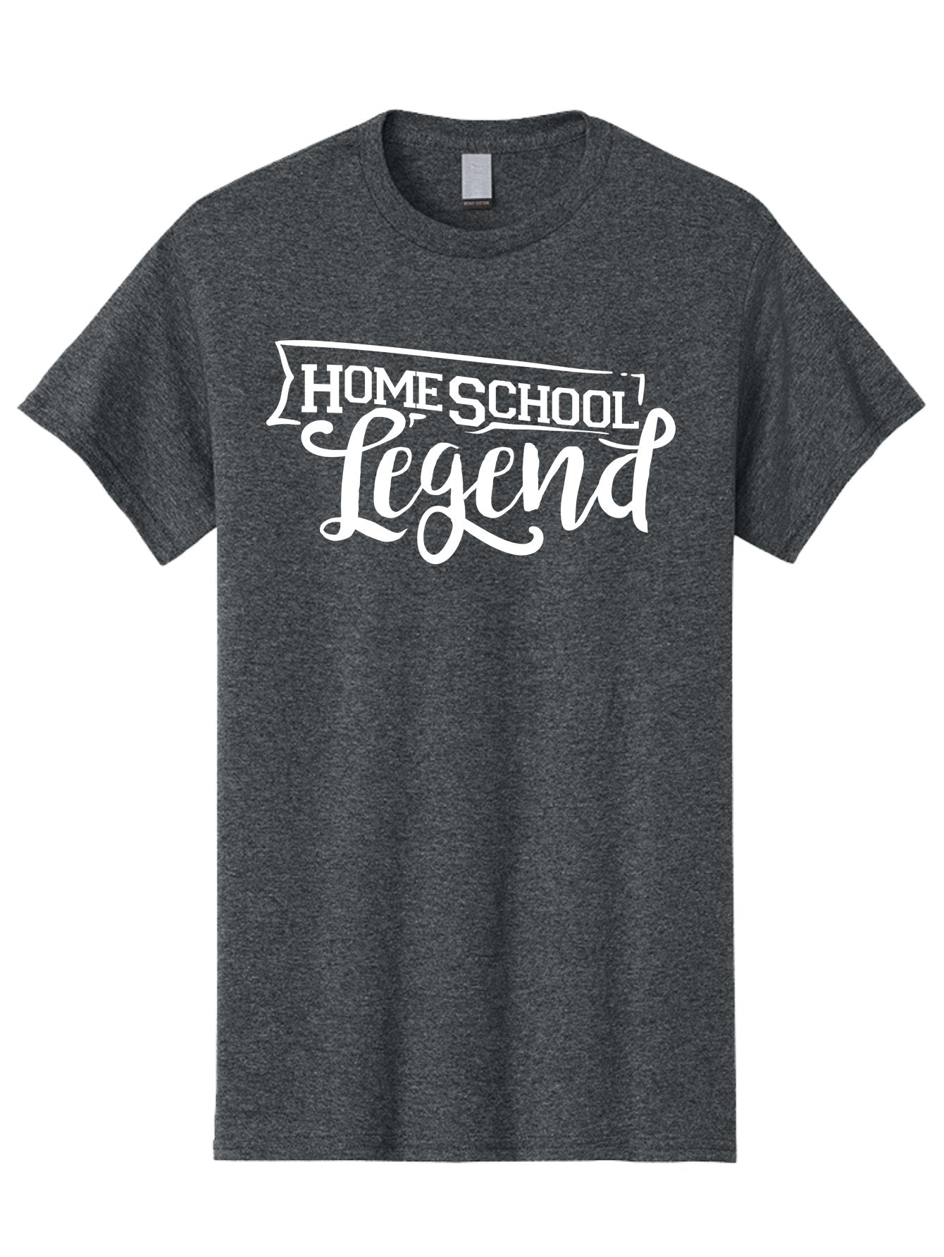 Homeschool-Legend Men'S Graphic Tee, 100% Cotton, Comfortable Casual Summer Wear, Machine Washable, Homeschool Legend, Homeschooling, Education, Learning, Custom Design, Personalized Logo, Inspirational Quote, Motivational Phrase, Aab357 7
