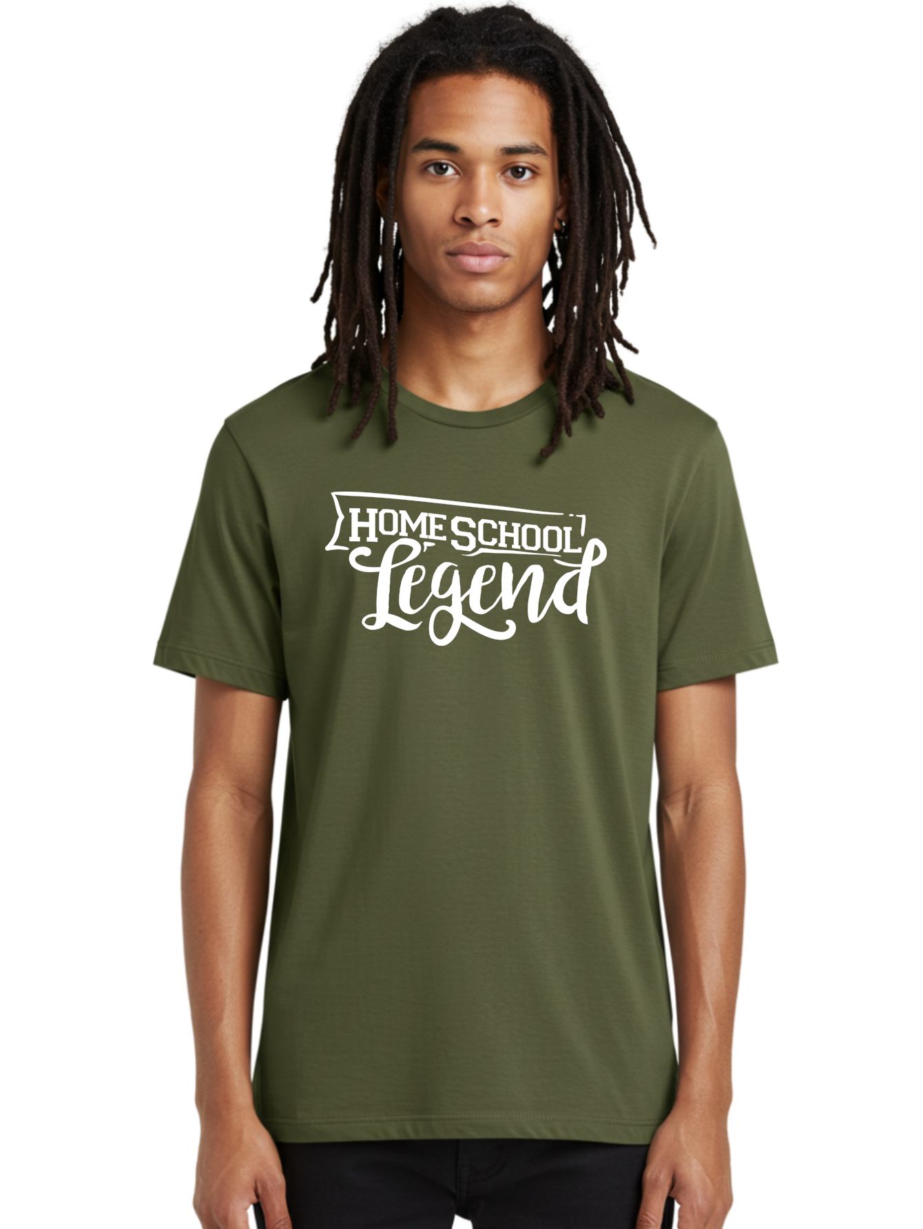 Homeschool-Legend Men'S Graphic Tee, 100% Cotton, Comfortable Casual Summer Wear, Machine Washable, Homeschool Legend, Homeschooling, Education, Learning, Custom Design, Personalized Logo, Inspirational Quote, Motivational Phrase, Aab357 18