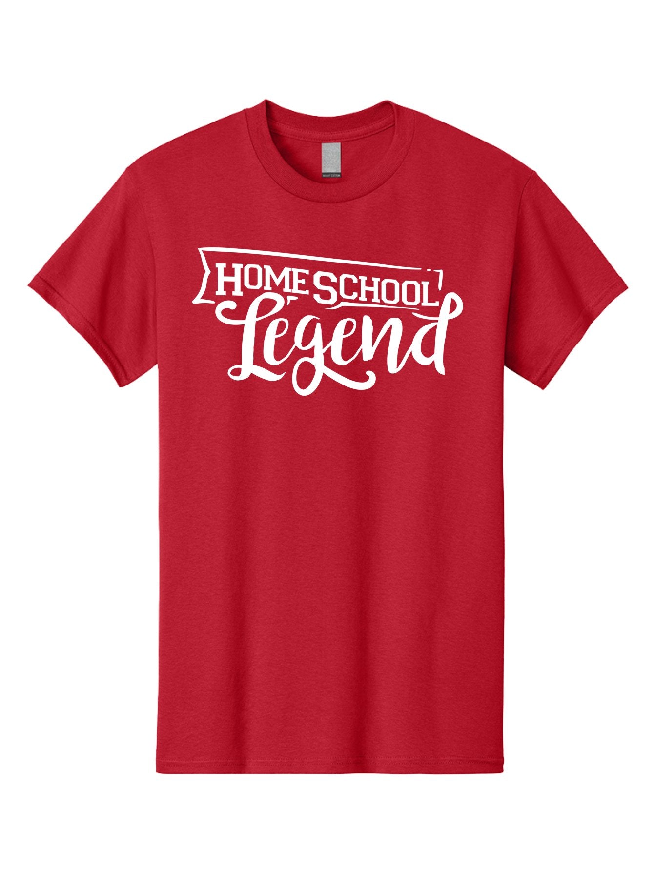 Homeschool-Legend Men'S Graphic Tee, 100% Cotton, Comfortable Casual Summer Wear, Machine Washable, Homeschool Legend, Homeschooling, Education, Learning, Custom Design, Personalized Logo, Inspirational Quote, Motivational Phrase, Aab357 13