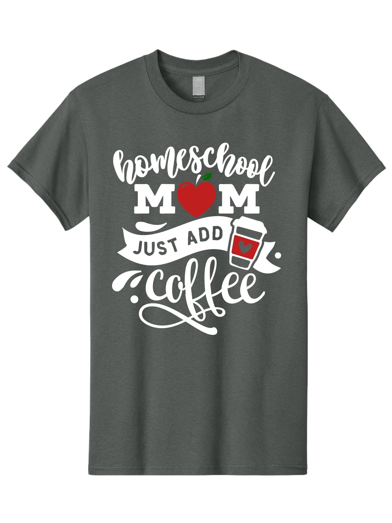 Homeschool-Mom-2 Men'S Graphic Tee, 100% Cotton, Comfortable Casual Summer Wear, Machine Washable, Homeschool Mom Quote, Funny Mom Quote, Coffee Cup Design, Mom Life, Homeschooling, Mom Humor, Parent Teacher, Coffee Lover Aab369 14