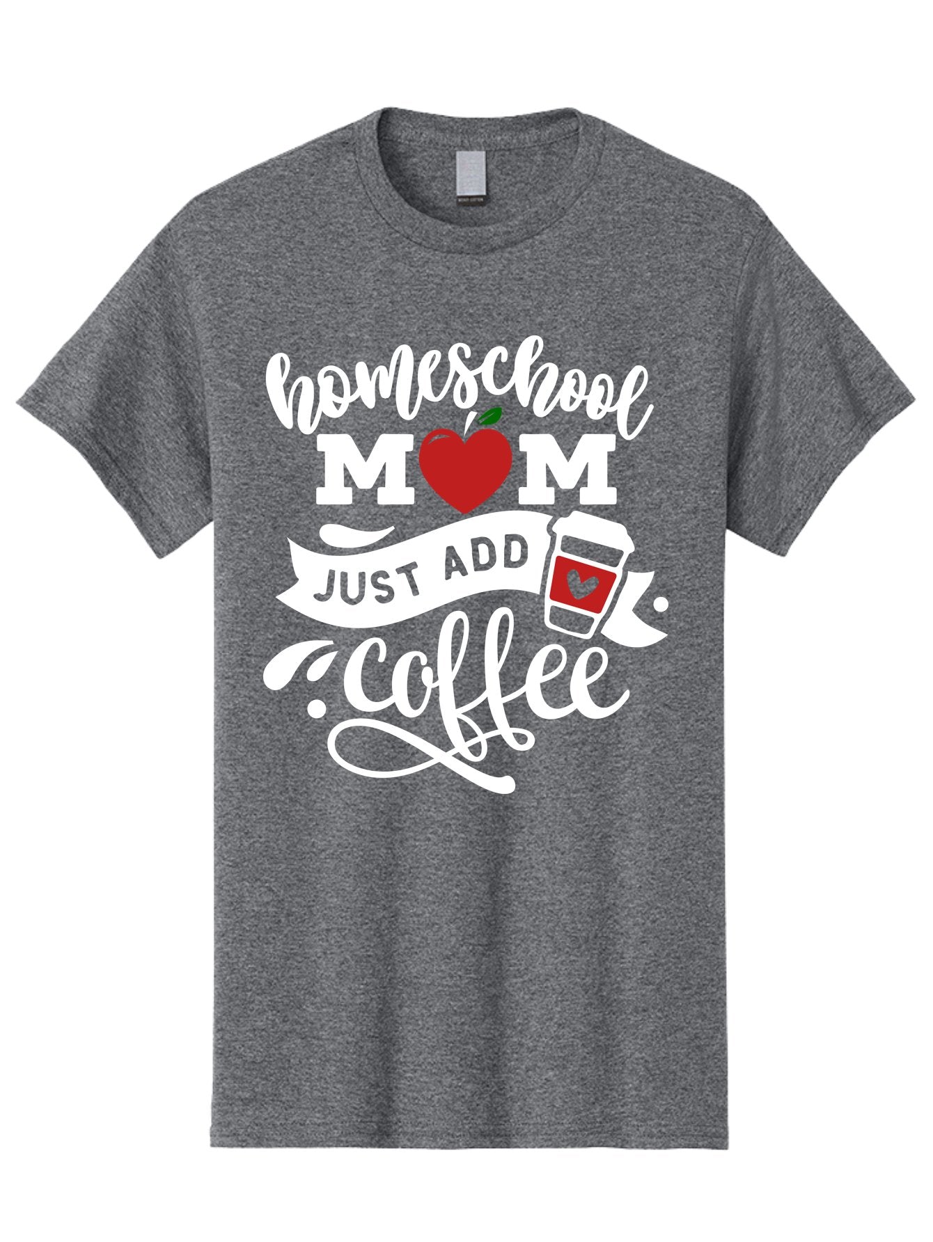 Homeschool-Mom-2 Men'S Graphic Tee, 100% Cotton, Comfortable Casual Summer Wear, Machine Washable, Homeschool Mom Quote, Funny Mom Quote, Coffee Cup Design, Mom Life, Homeschooling, Mom Humor, Parent Teacher, Coffee Lover Aab369 12