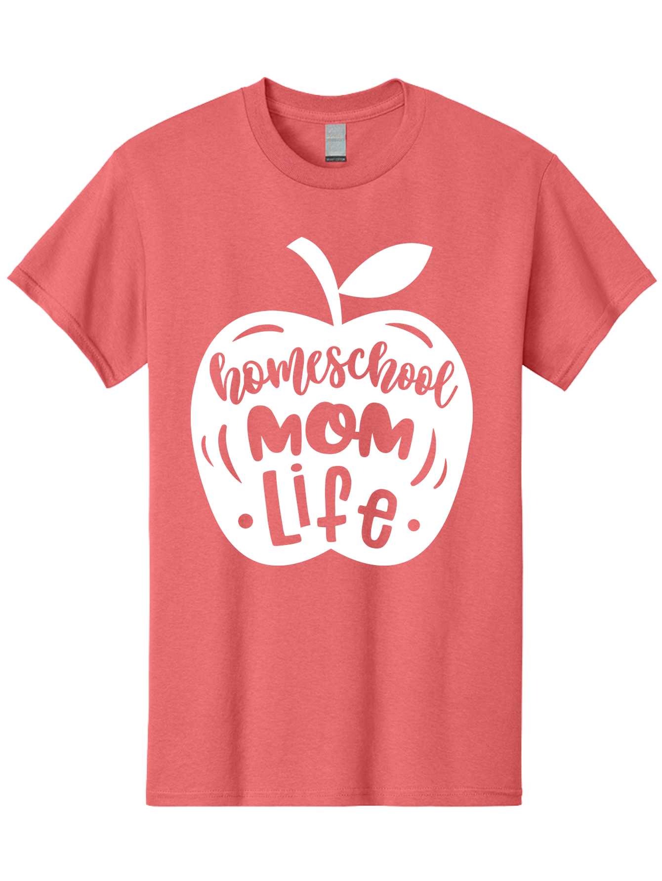 Homeschool-Mom-Life-1 Men'S Graphic Tee, 100% Cotton, Comfortable Casual Summer Wear, Machine Washable, Homeschool Mom Life, Apple Graphic, Homeschooling, Mom Life, Education, Parenting, Teaching, Learning, Green Apple Aab373 7
