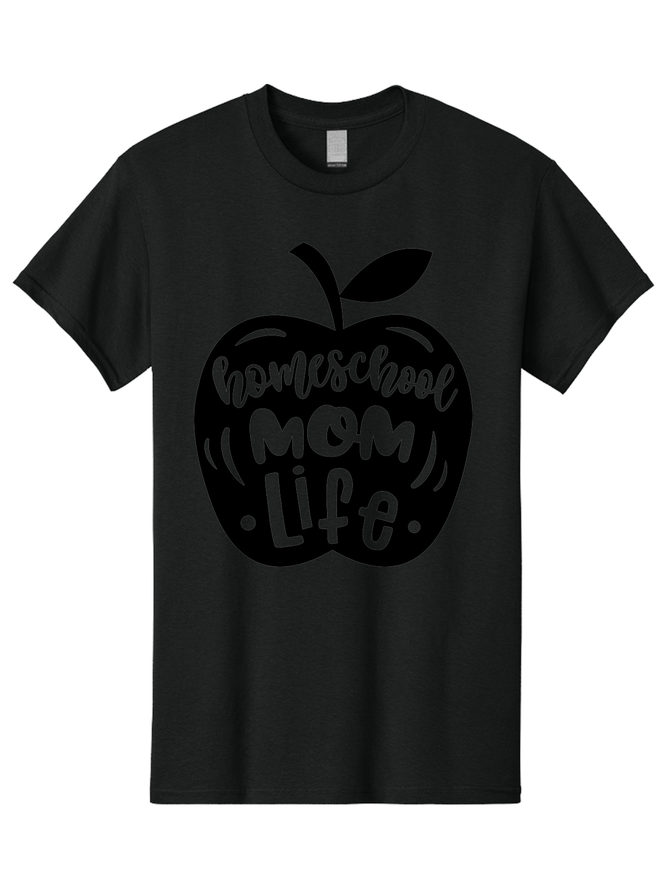 Homeschool-Mom-Life Men'S Graphic Tee, 100% Cotton, Comfortable Casual Summer Wear, Machine Washable, Homeschool Mom Life, Apple Graphic, Mom Life, Homeschooling, Education, Parenting, Motherhood, Apple Illustration, Custom Graphics Aab375 29